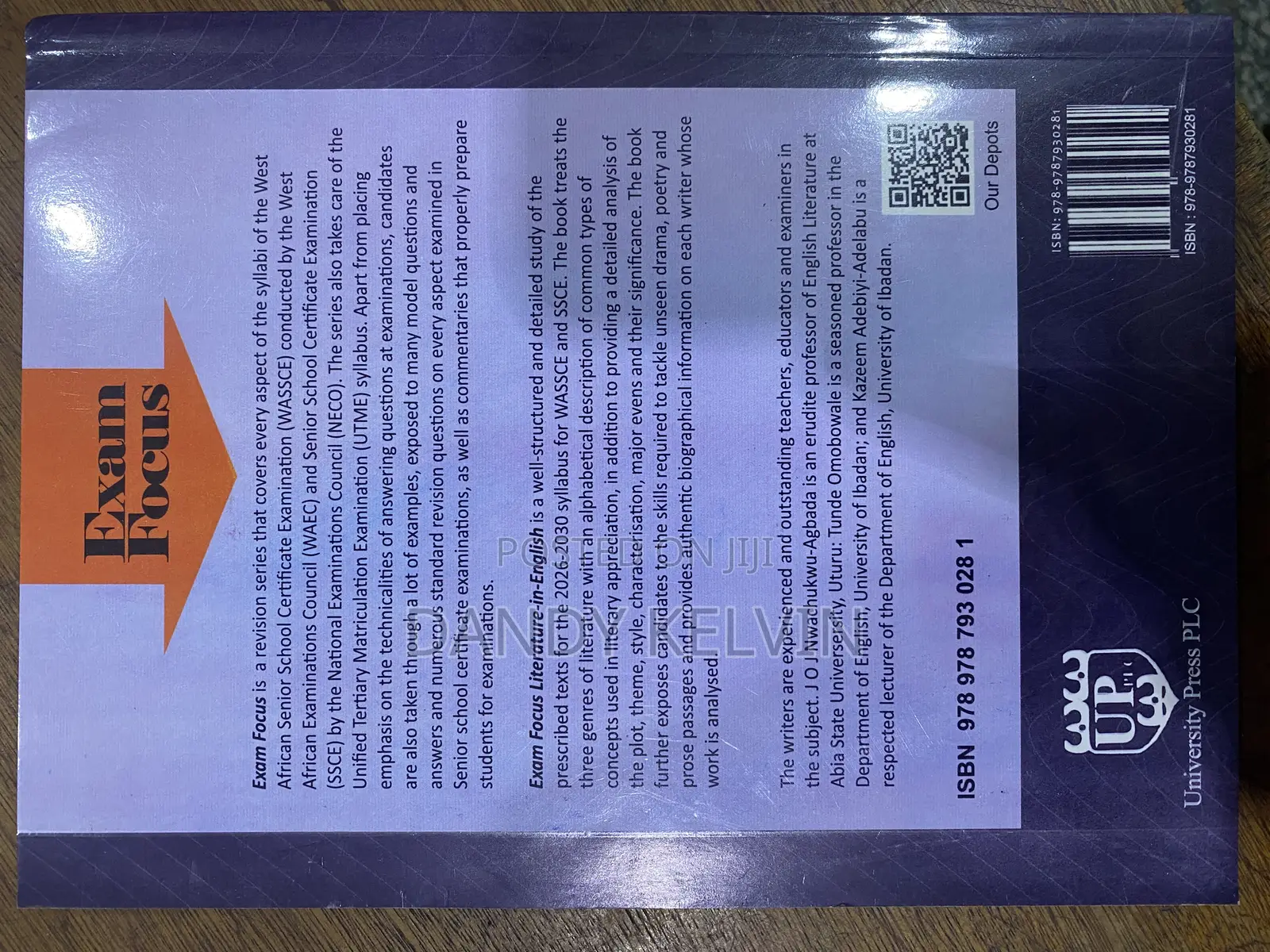 Exam Focus Literature