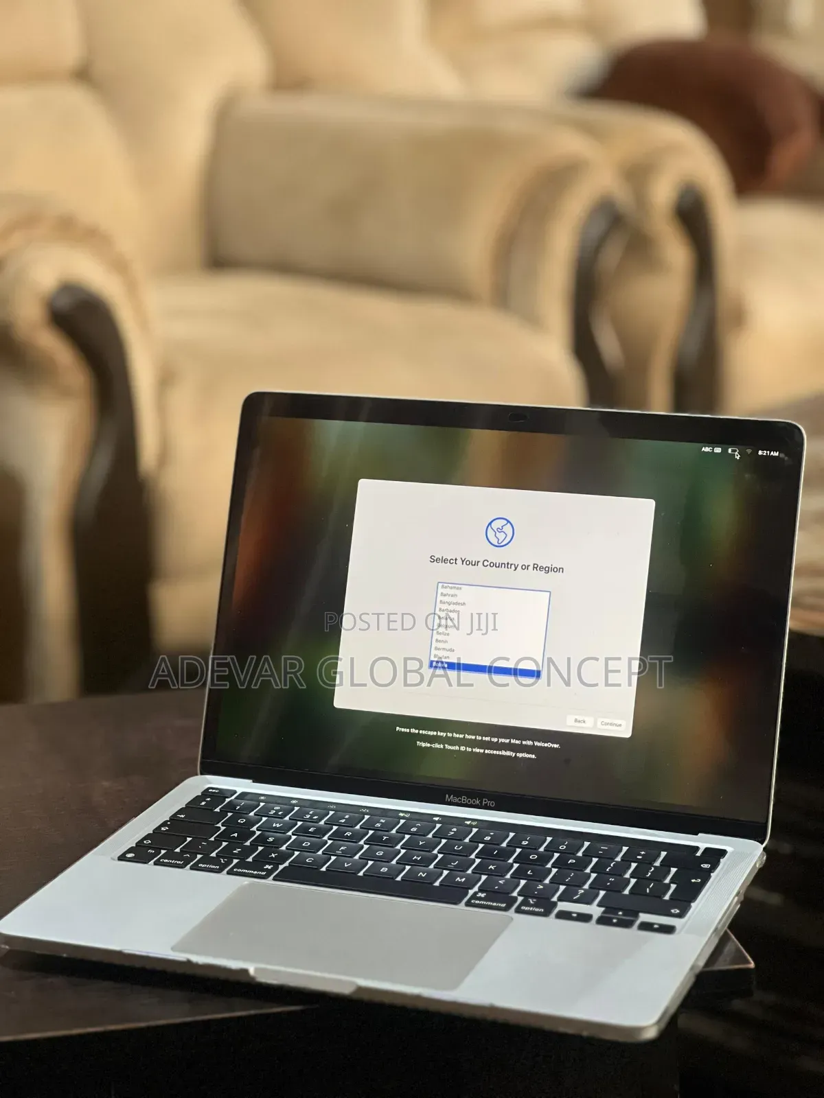 Laptop Apple MacBook Pro 2020 8GB Apple M1 SSHD+SSD 256GB