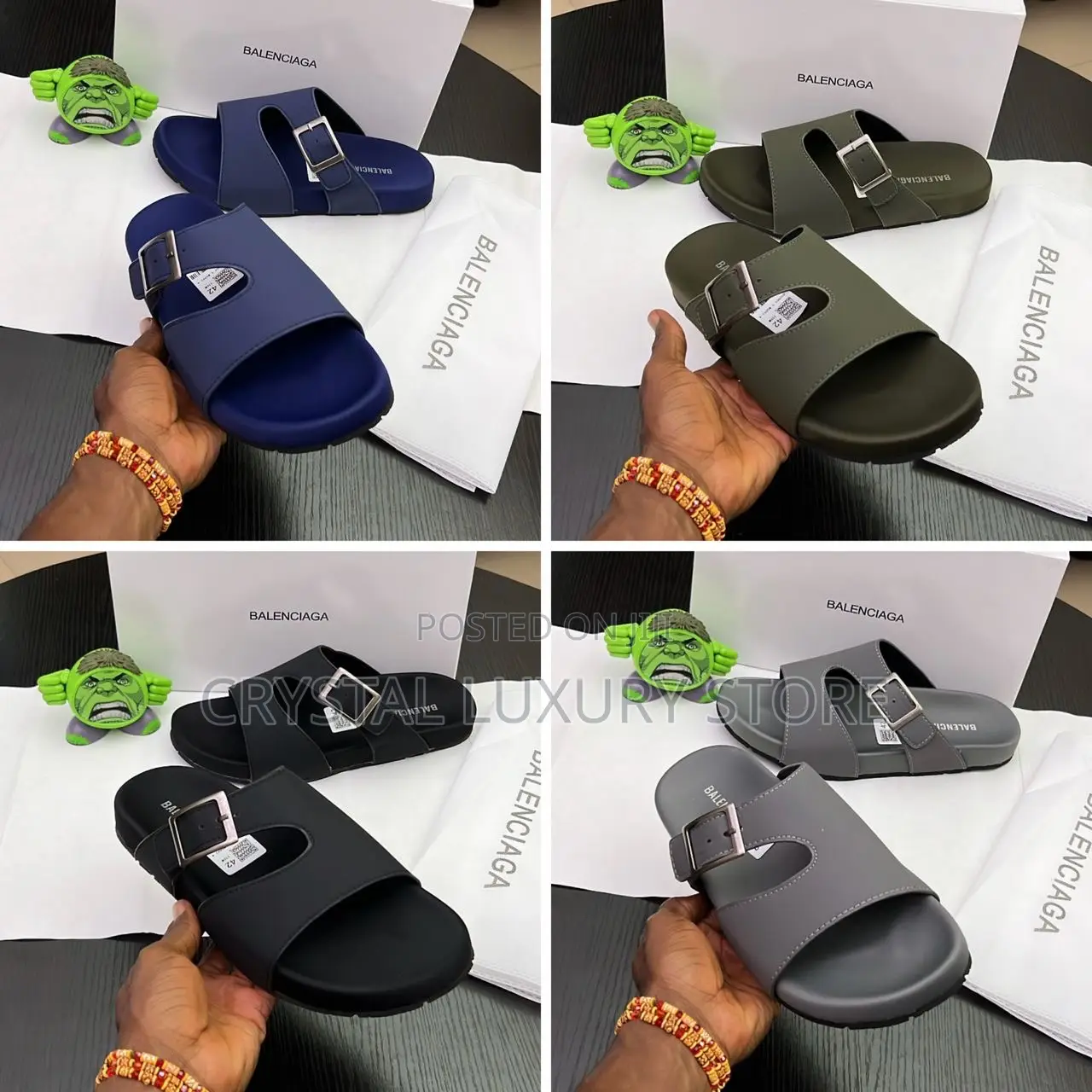 Balenciaga Quality Luxury Men Slip-On