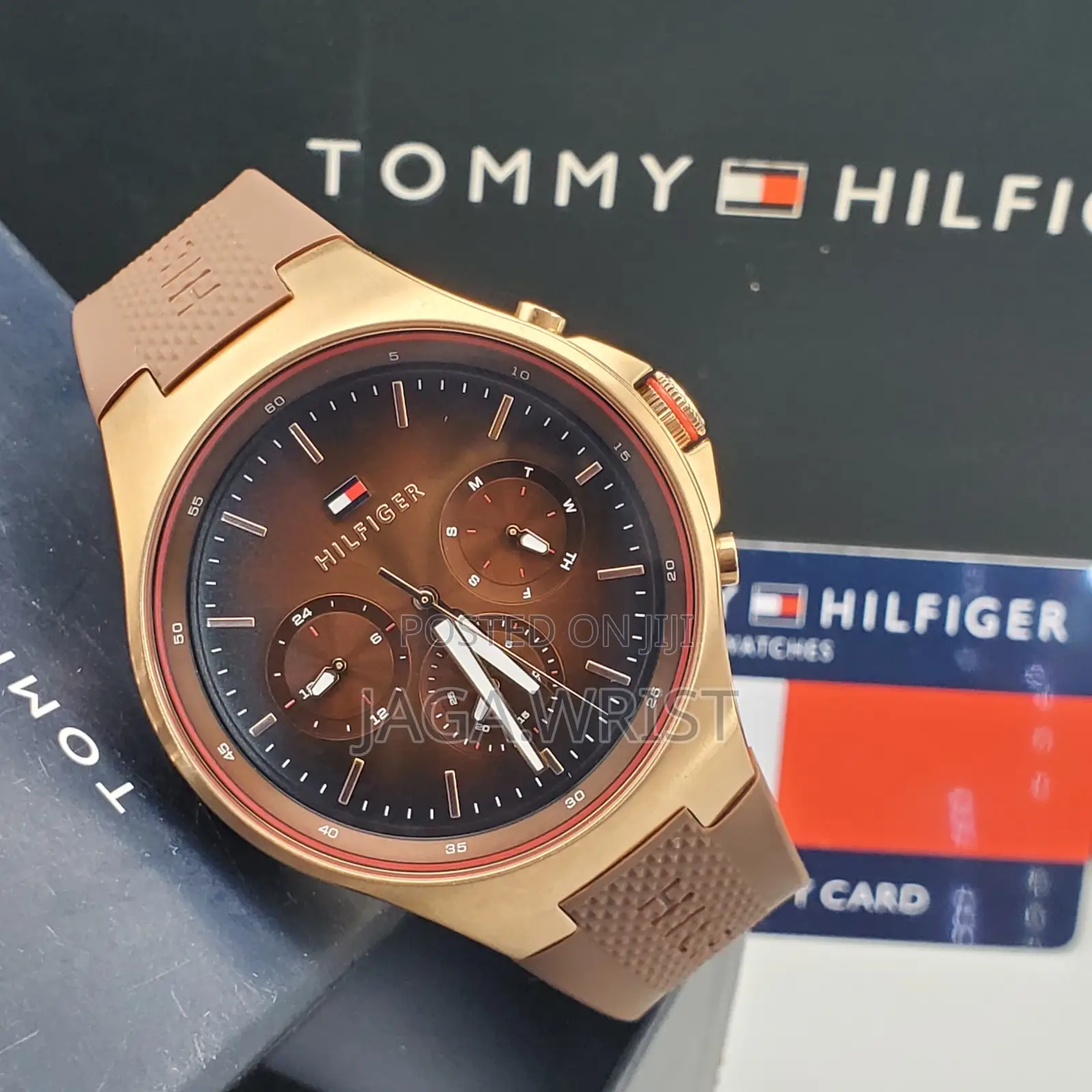 Tommy Hilfiger Rubber Wristwatch