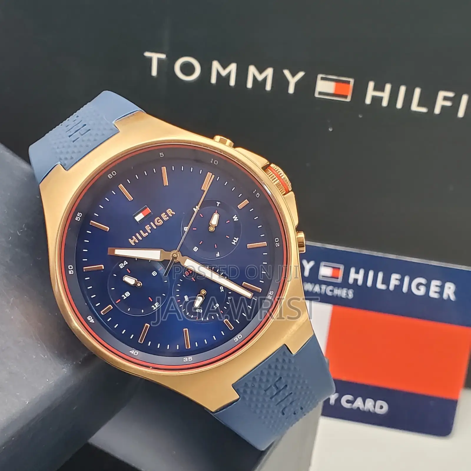 Tommy Hilfiger Rubber Wristwatch