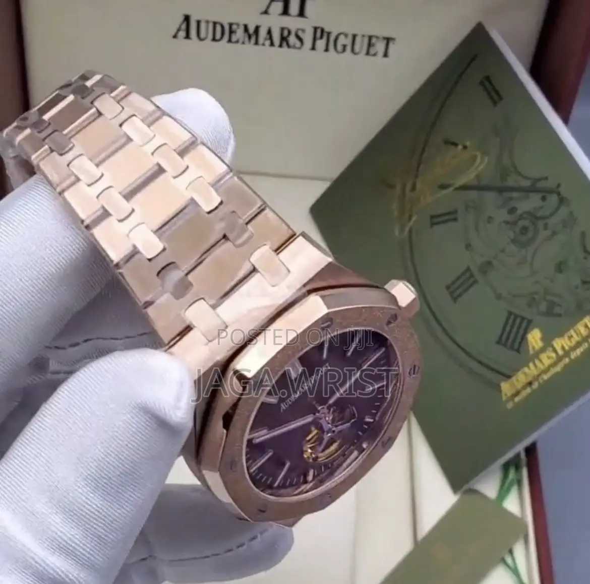 Audemars Piguet Sandstone Edition – Coffee Dial Luxury Timepiece
