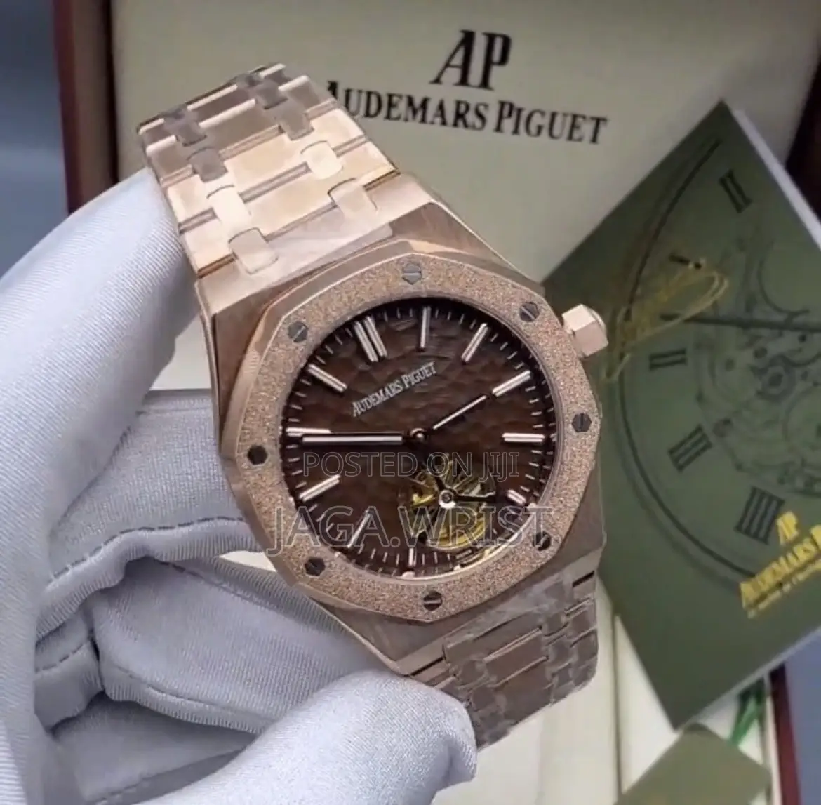 Audemars Piguet Sandstone Edition – Coffee Dial Luxury Timepiece