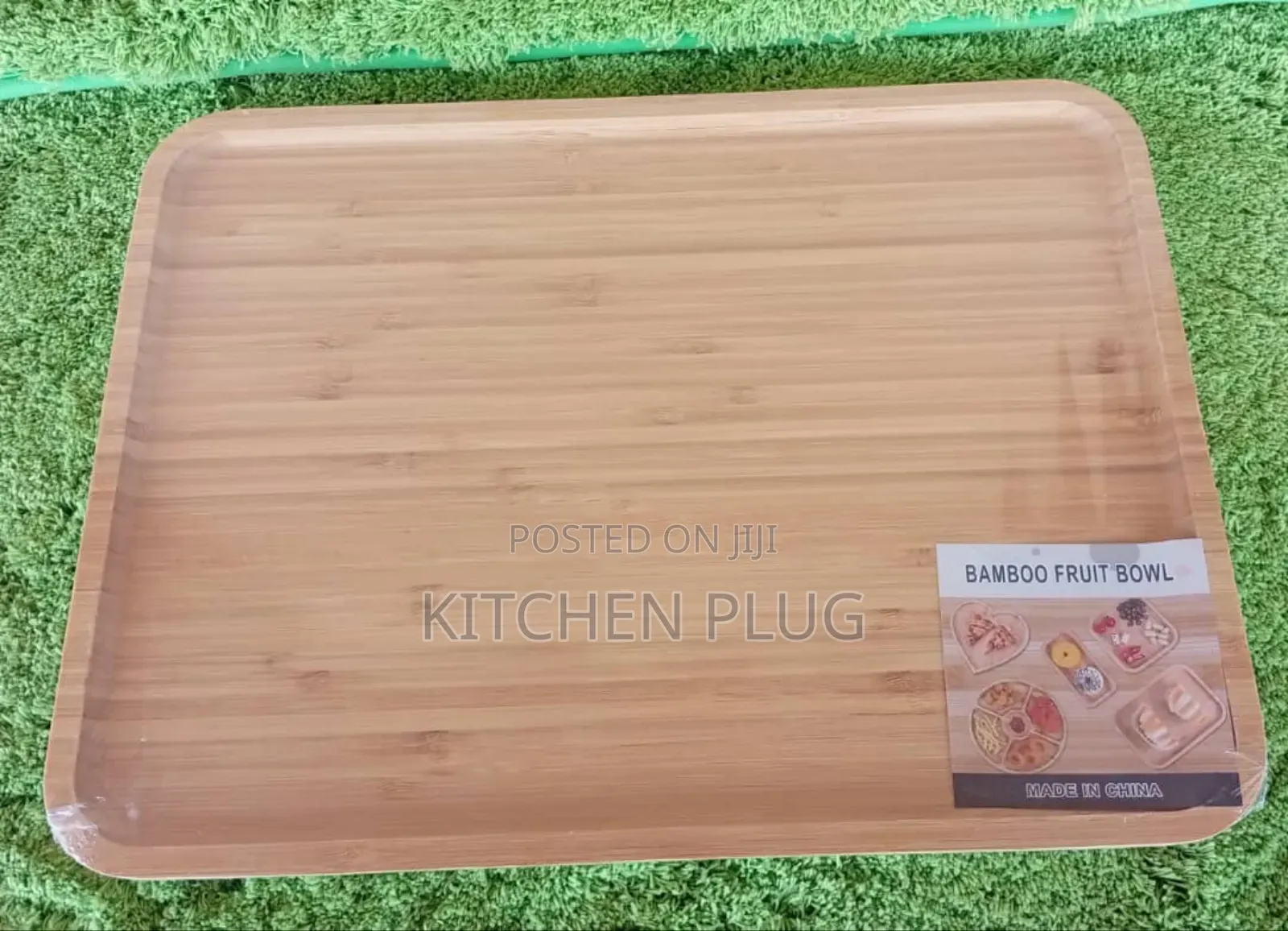 Rectangular Wooden Serving Tray(40*30cm)- 18,000 Per One