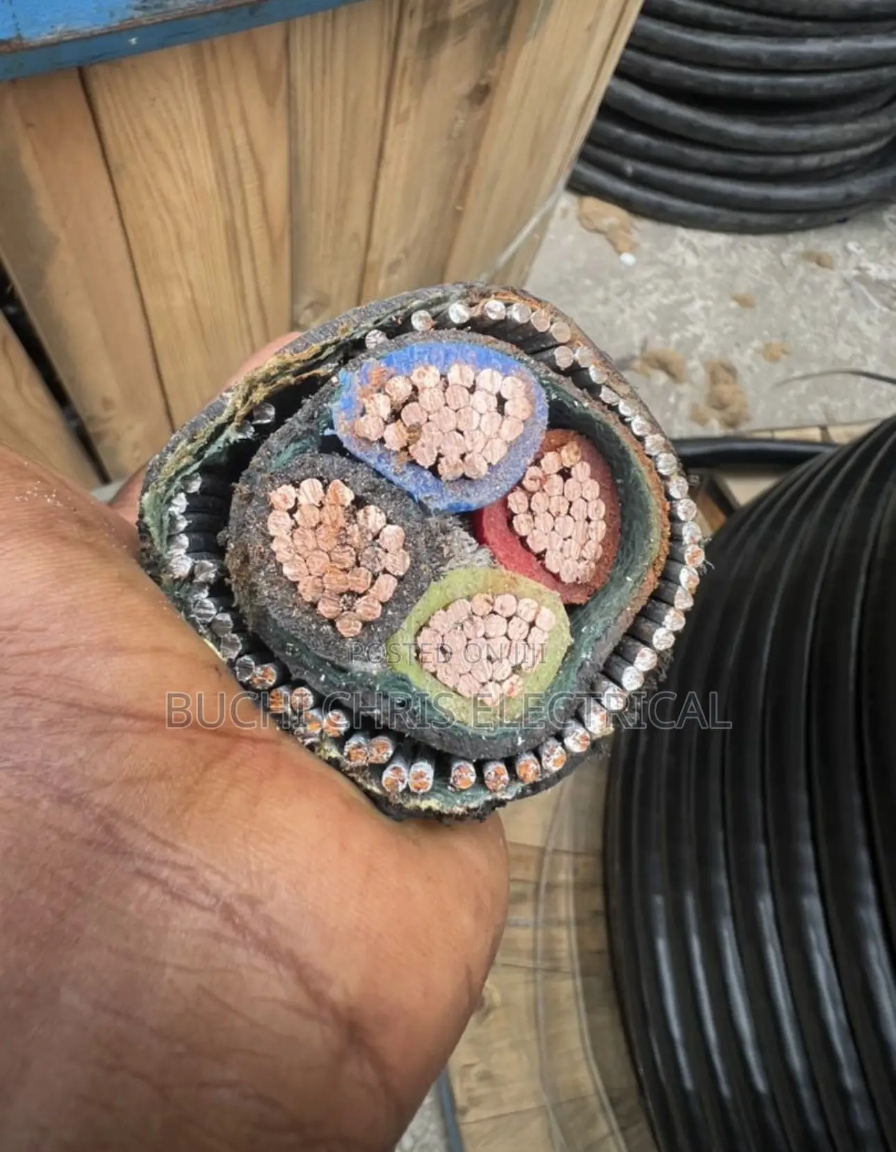 95mmx4c Armored Cable