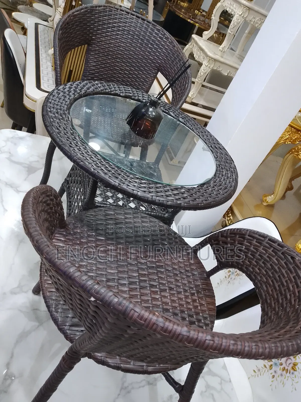 Center Table and Chairs