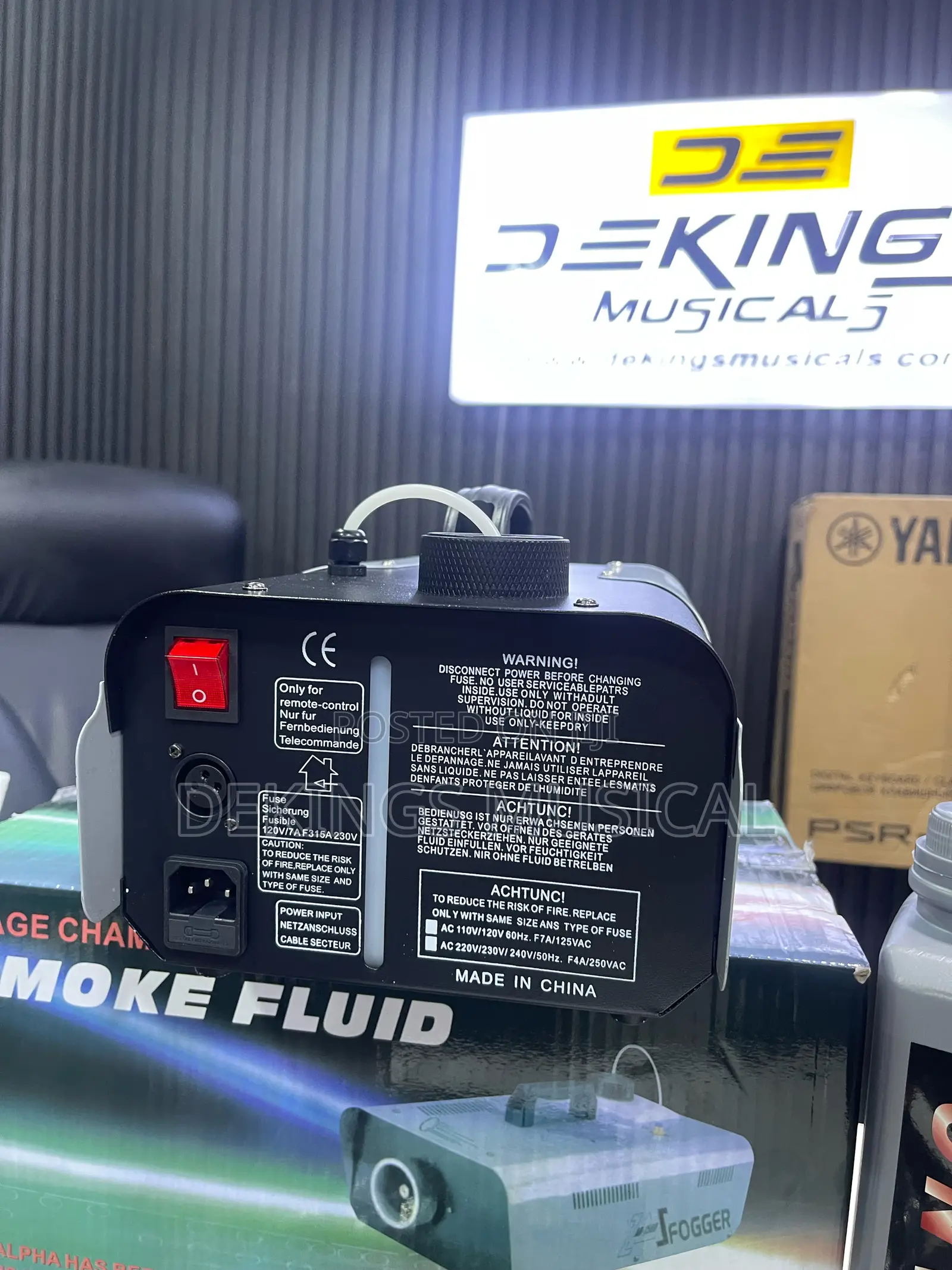 900 Watts Smoke Machine Fog Led RGB Light