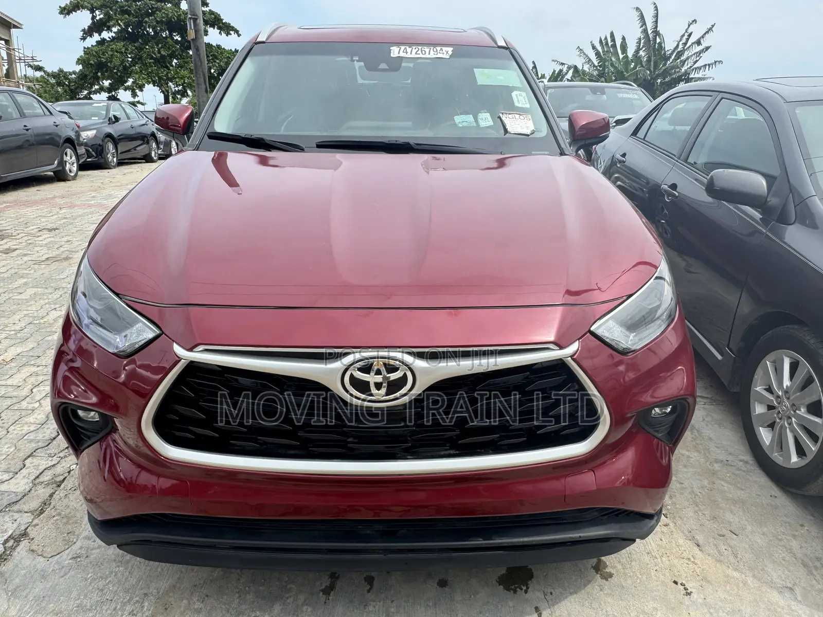 Toyota Highlander Limited 2022 Red