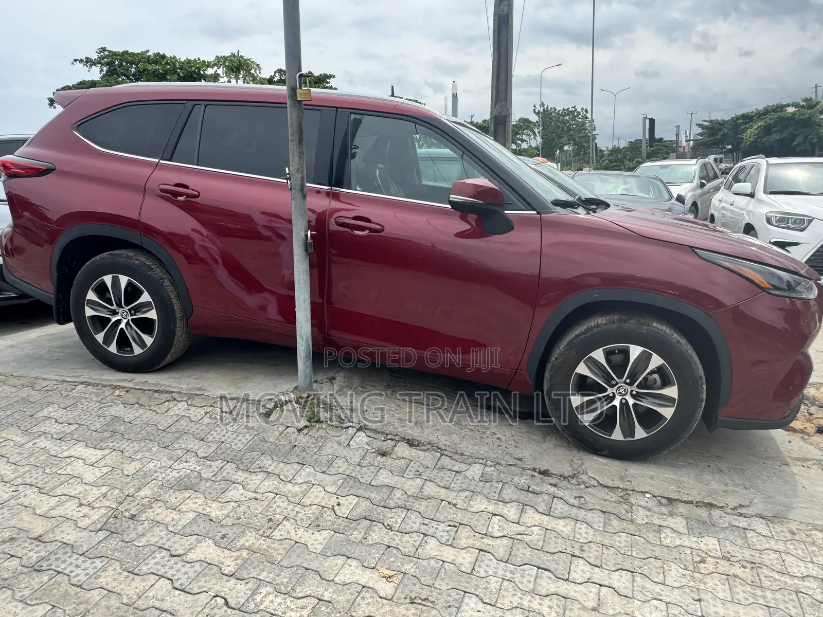 Toyota Highlander Limited 2022 Red