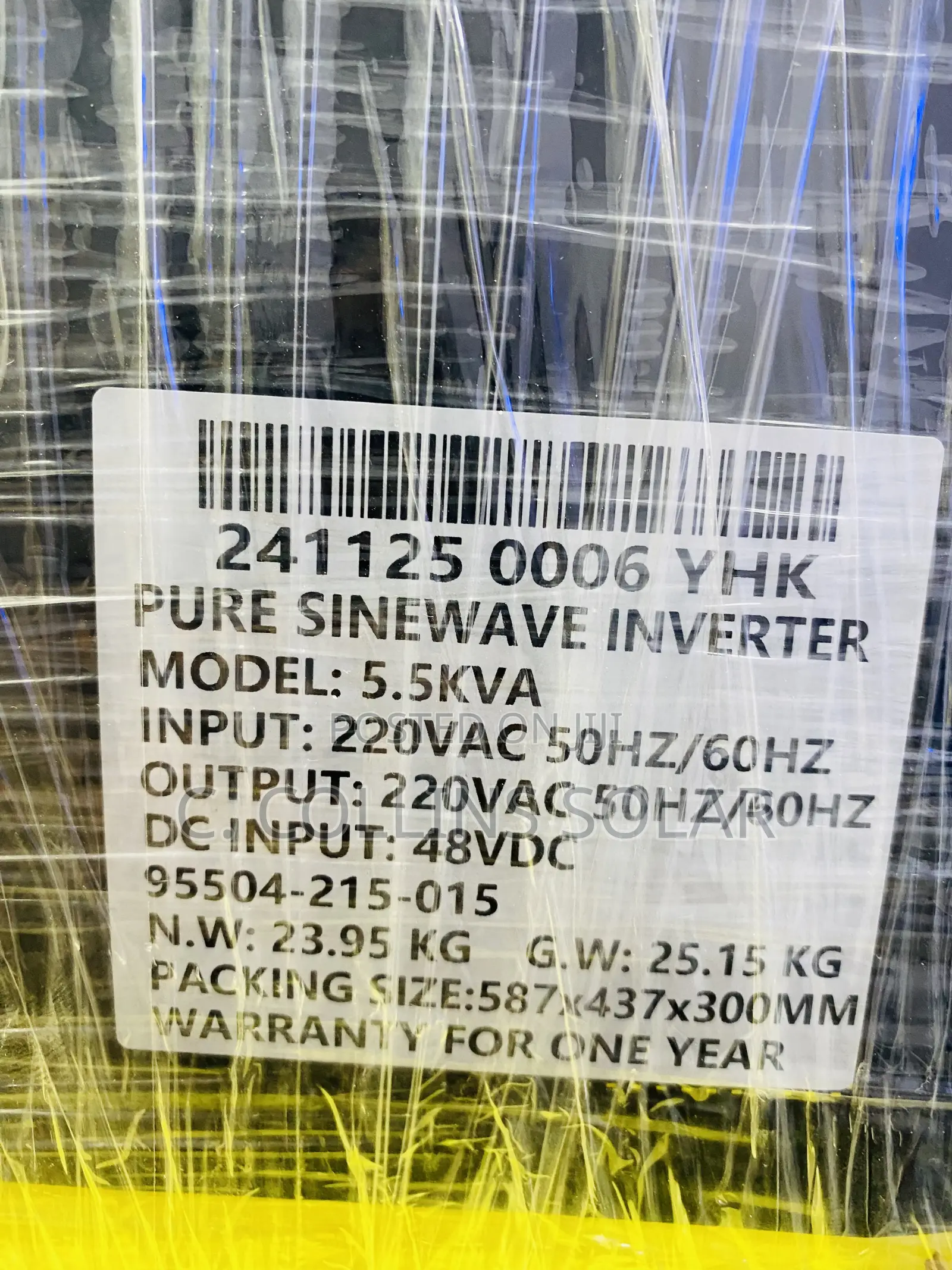 5.5kva Yohako Solar Inverter
