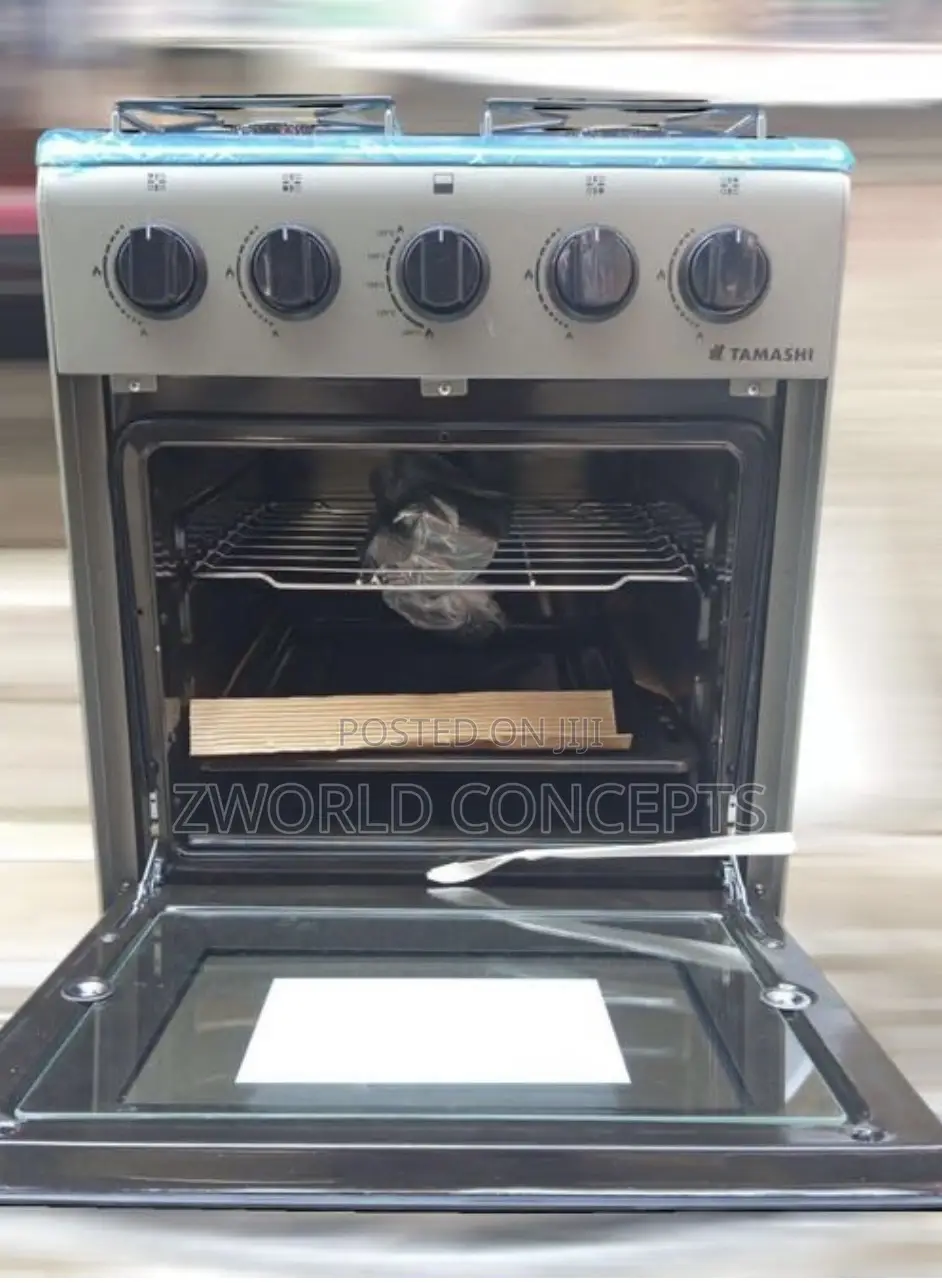 Tamashi 50×50 Cm 4 Burner Standing Cooker With in Built Oven