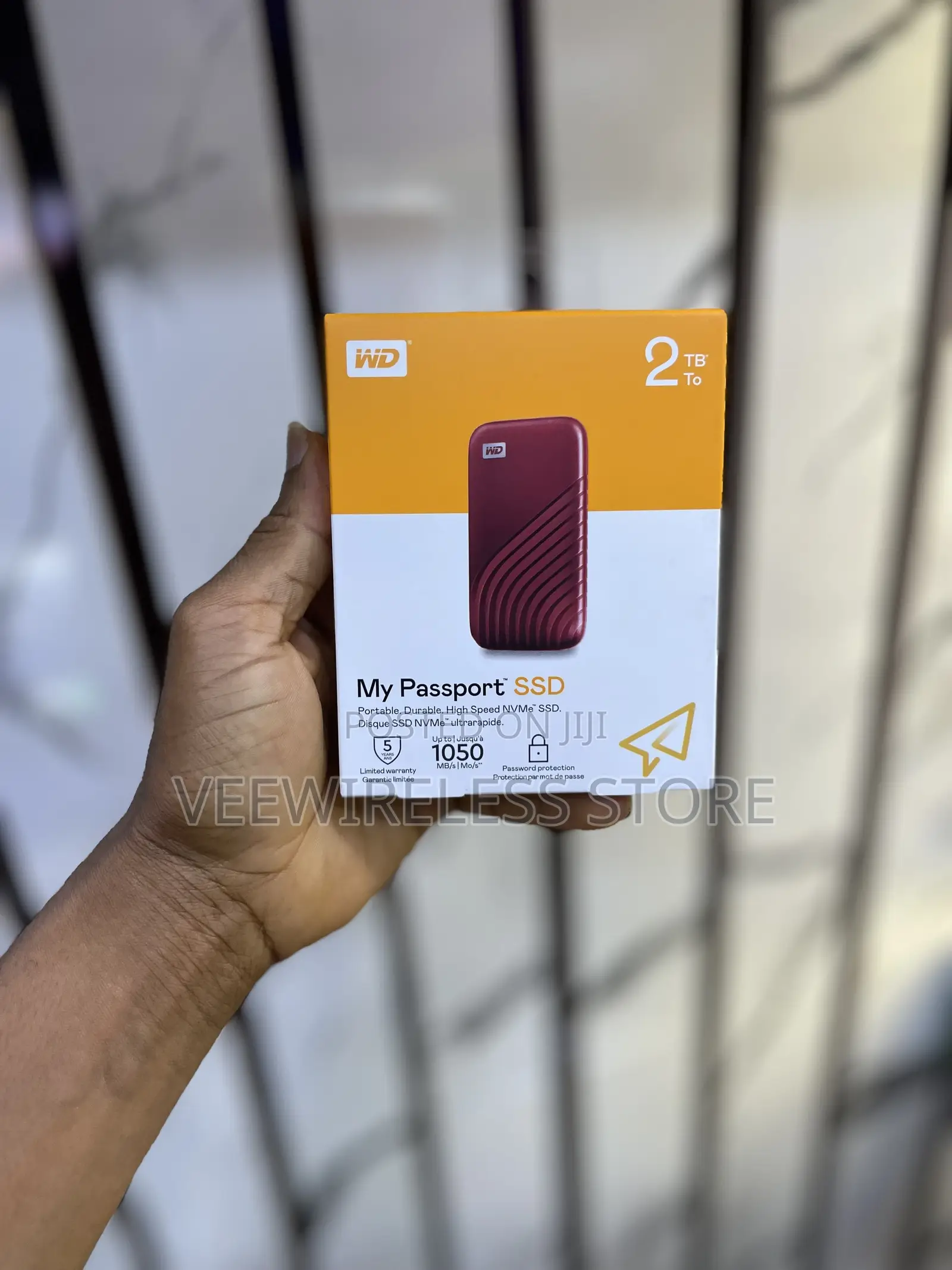 Western Digital 2tb My Passport SSD
