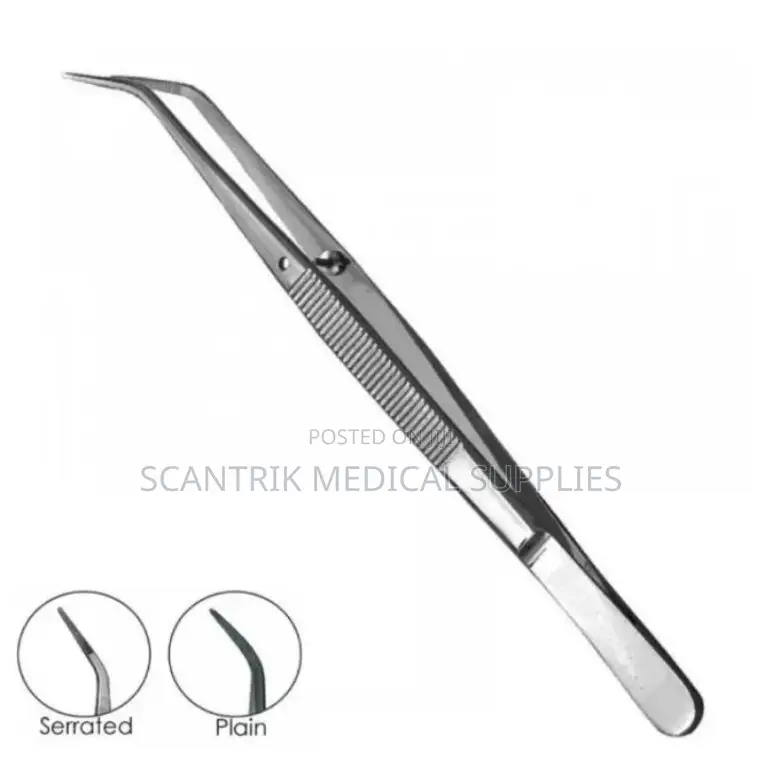Flat Tip Tissue Forceps