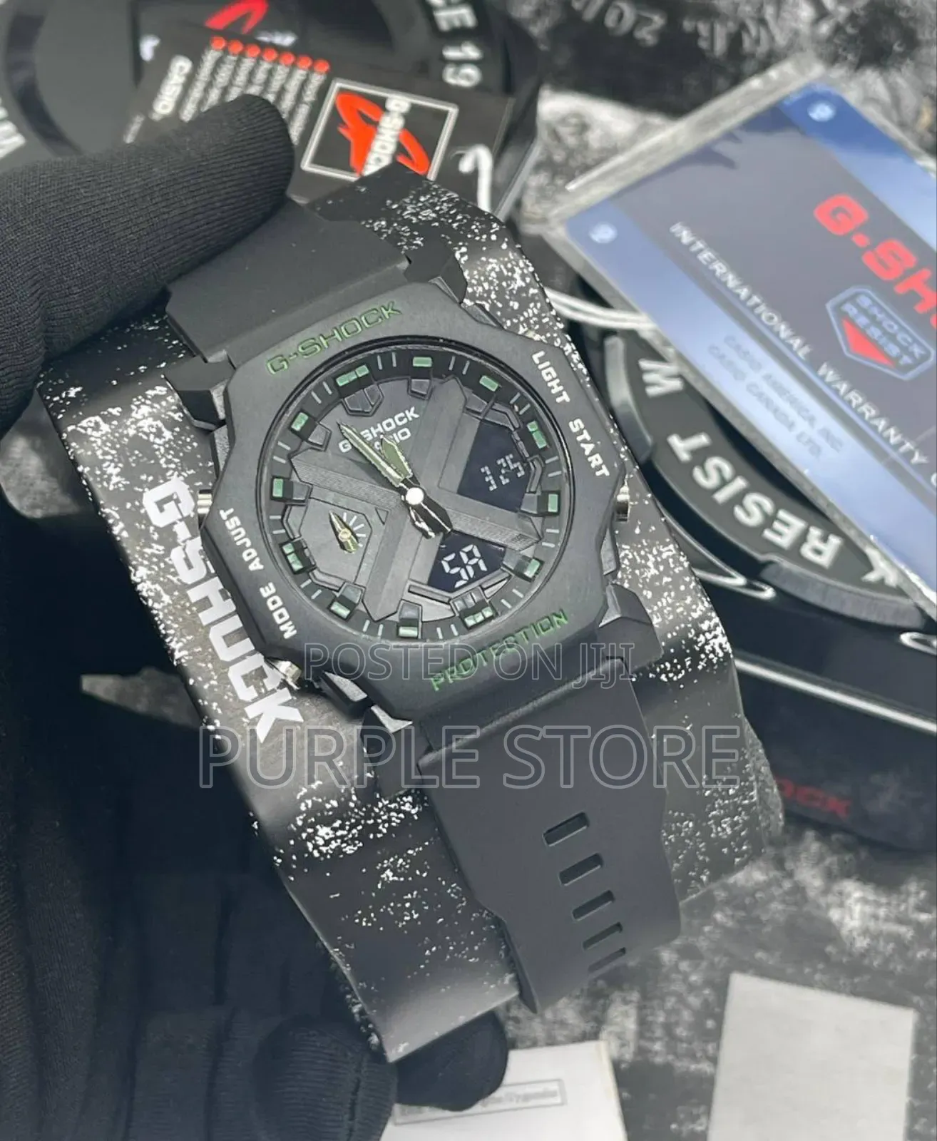 Gshock Unisex Watch, Digital* and Analog* Full *Package