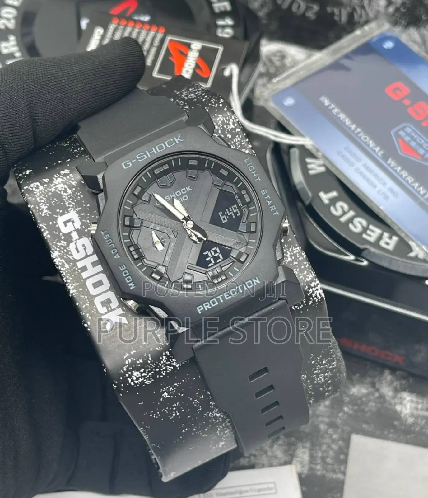 Gshock Unisex Watch, Digital* and Analog* Full *Package