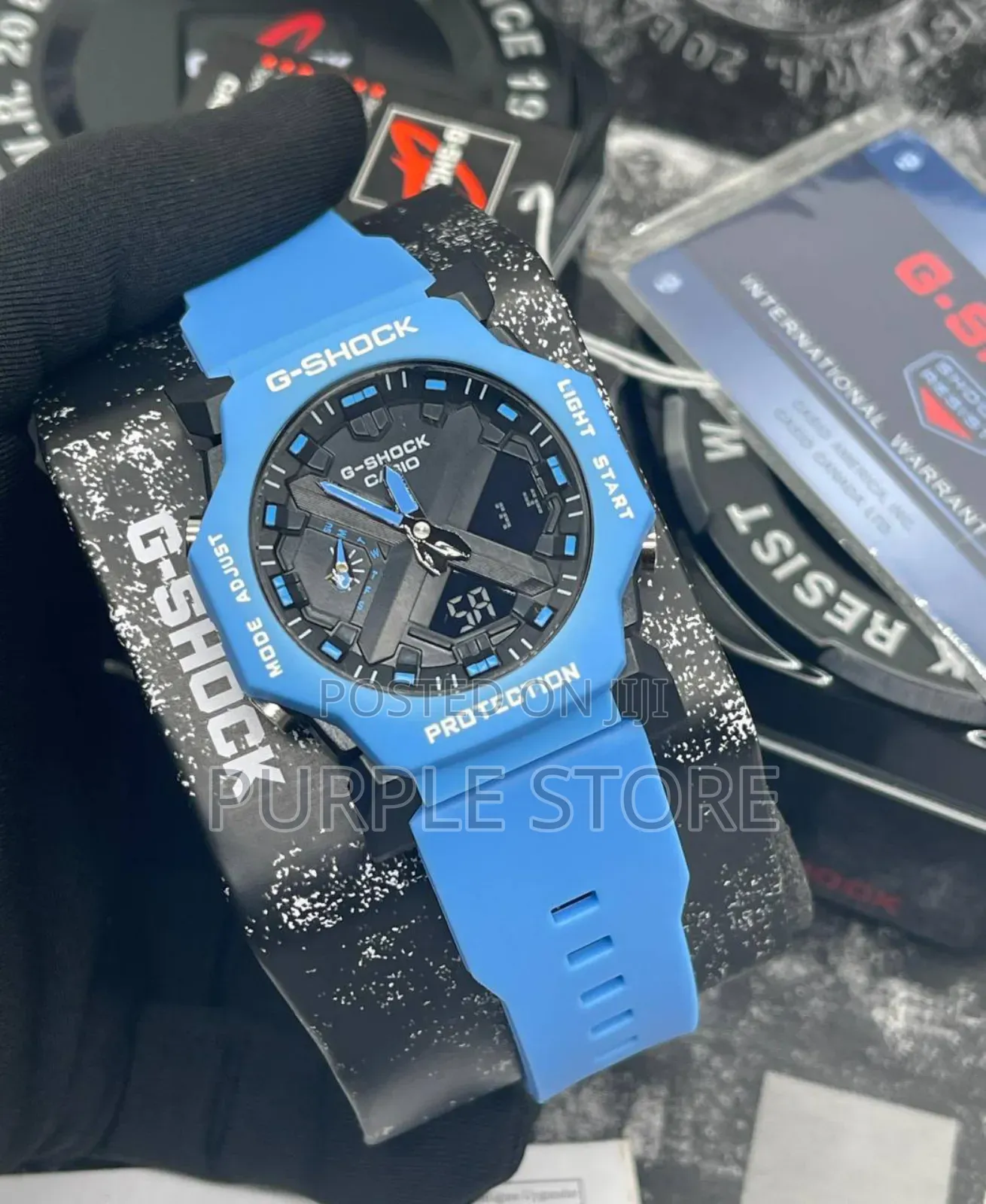 Gshock Unisex Watch, Digital* and Analog* Full *Package
