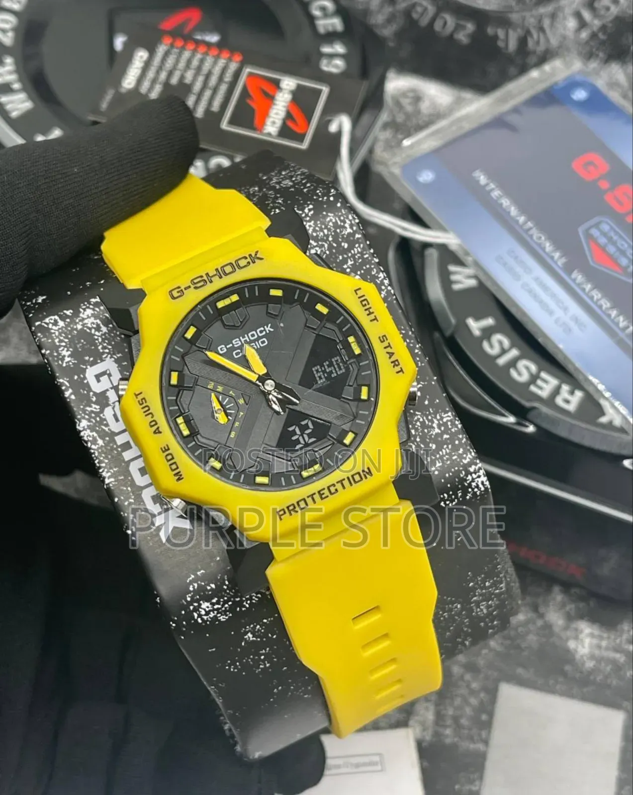 Gshock Unisex Watch, Digital* and Analog* Full *Package