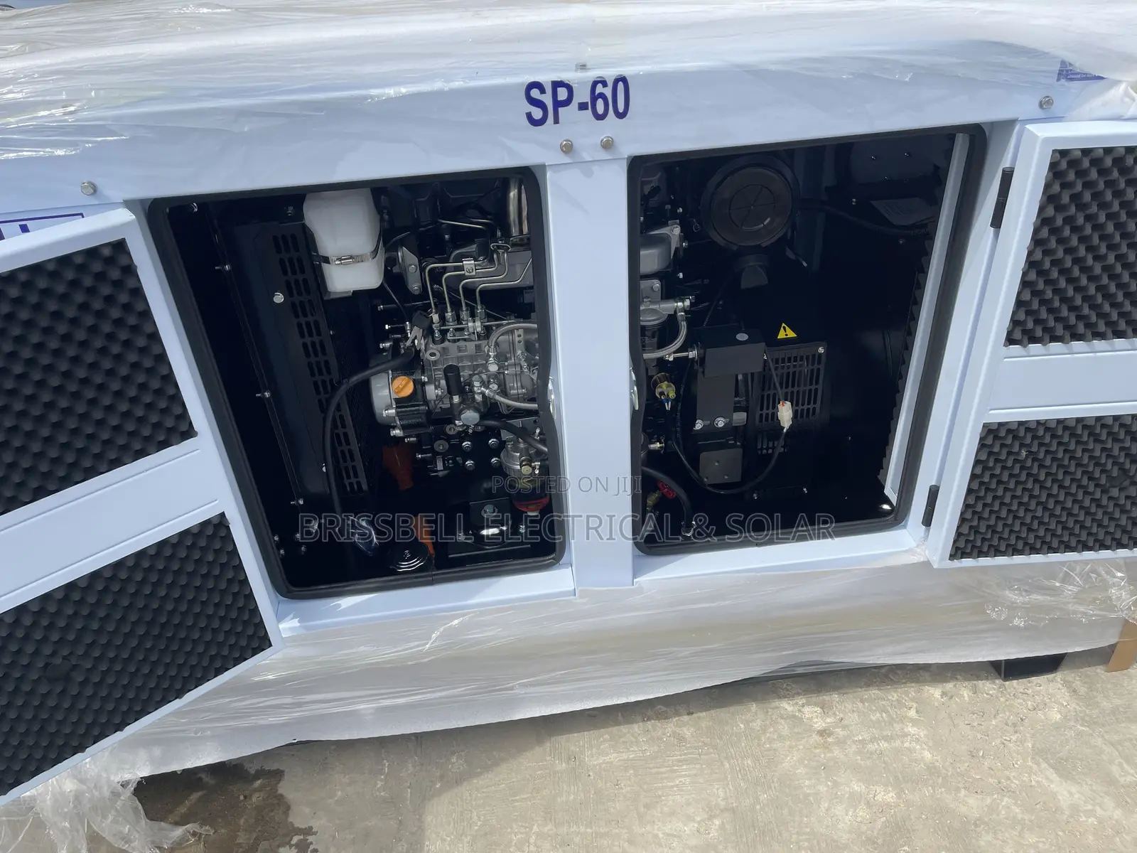 Original England Perkins Soundproof Diesel Generator 60kva