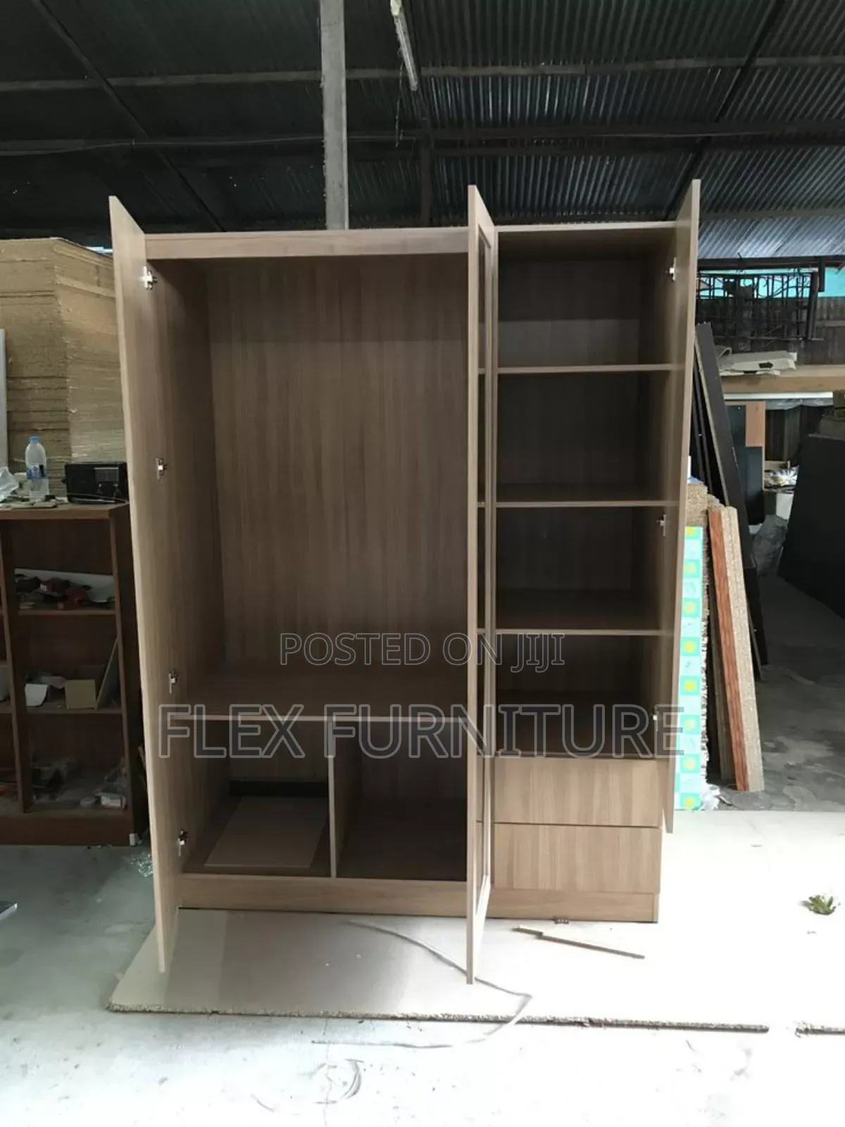 Wardrobe With Mirror
