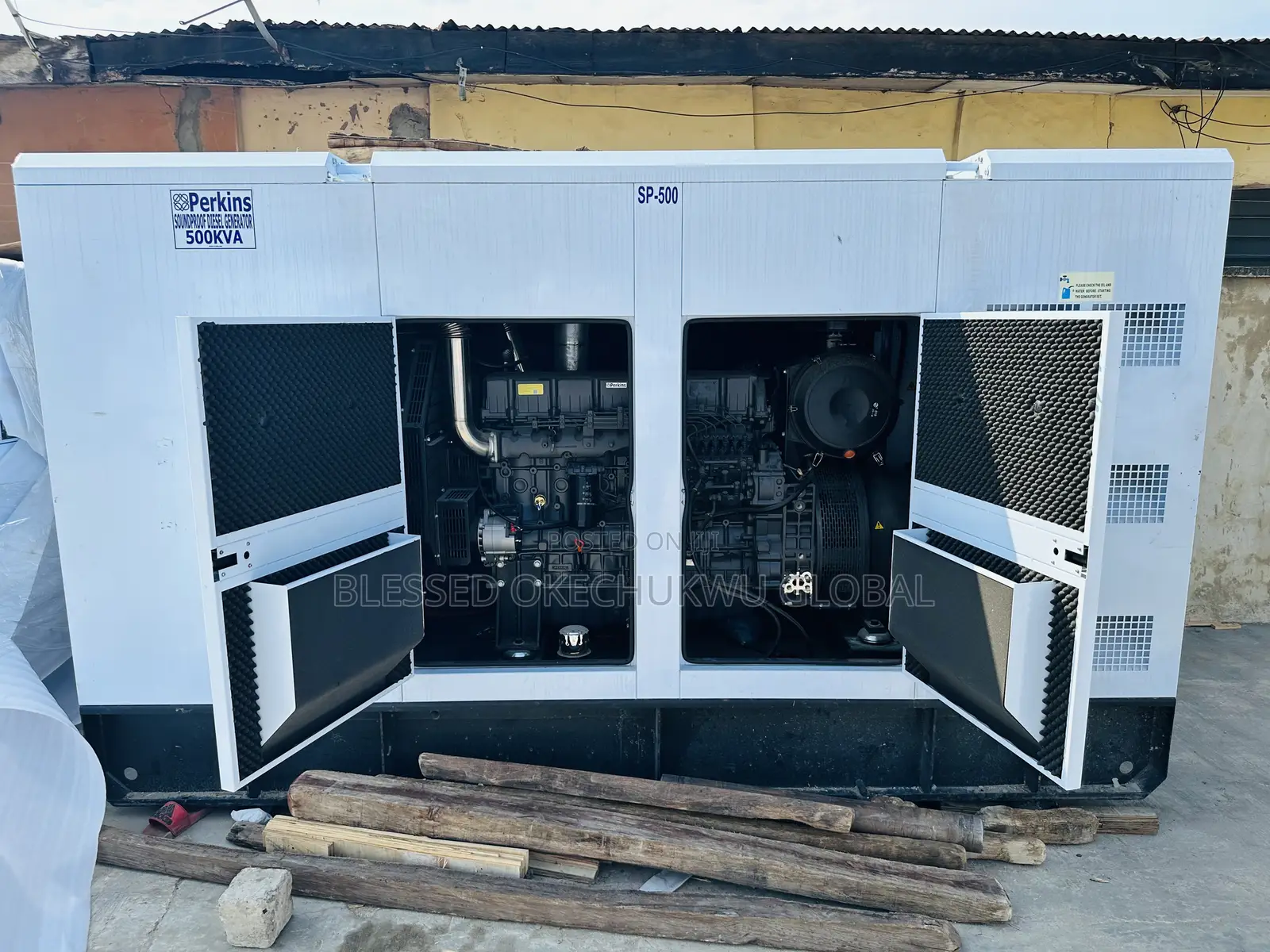 500kva Perkins Soundproof Generator