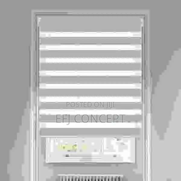 Day and Night Window Blind - Grey Linen Color