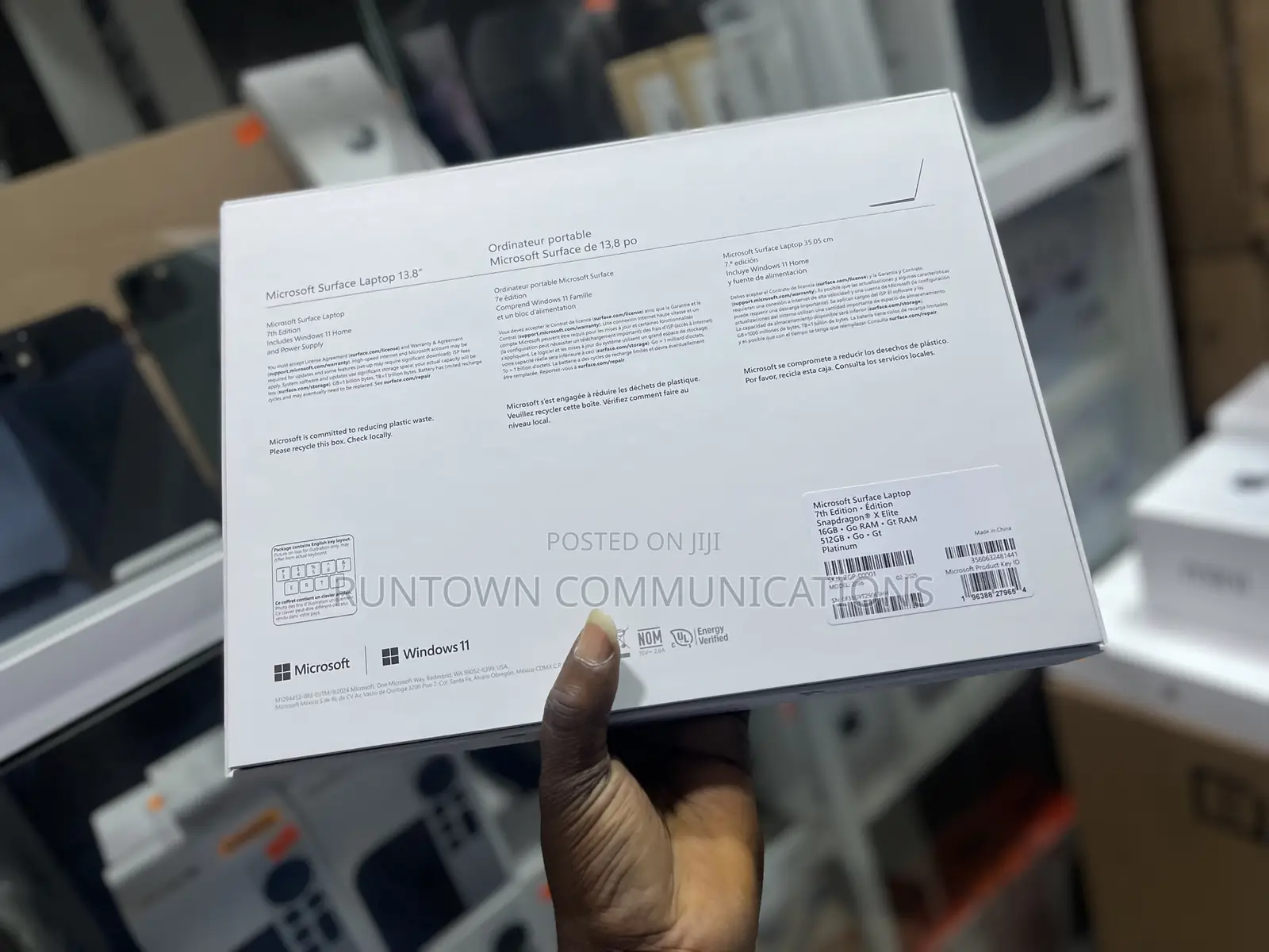 New Microsoft Surface Laptop 7 16GB Qualcomm Snapdragon X Elite 512GB