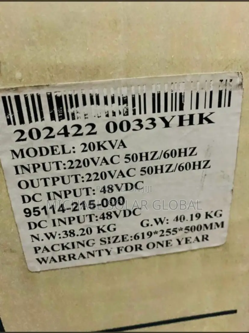 20kva 48v Yohako Inverter