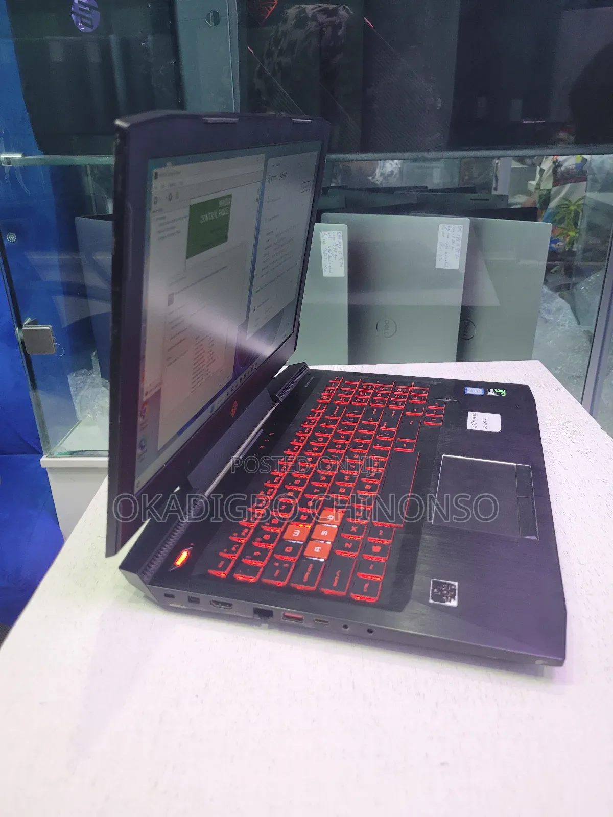 Laptop HP Omen 15-Ce0xx 16GB Intel Core I7 SSD 512GB