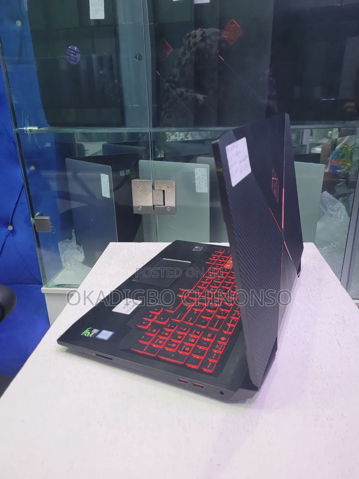 Laptop HP Omen 15-Ce0xx 16GB Intel Core I7 SSD 512GB