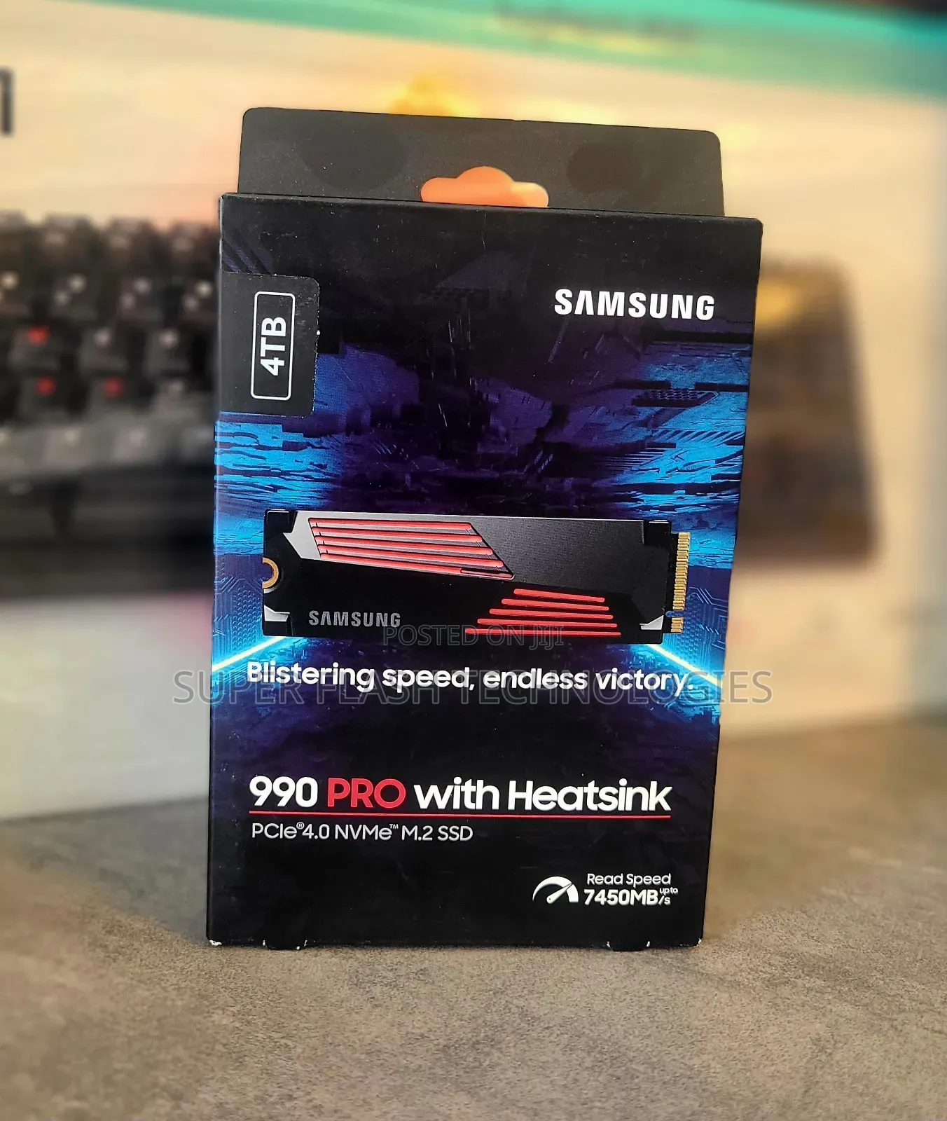 Samsung 990 Pro W/ Heatsink 4 Tb SSD Nvme M.2