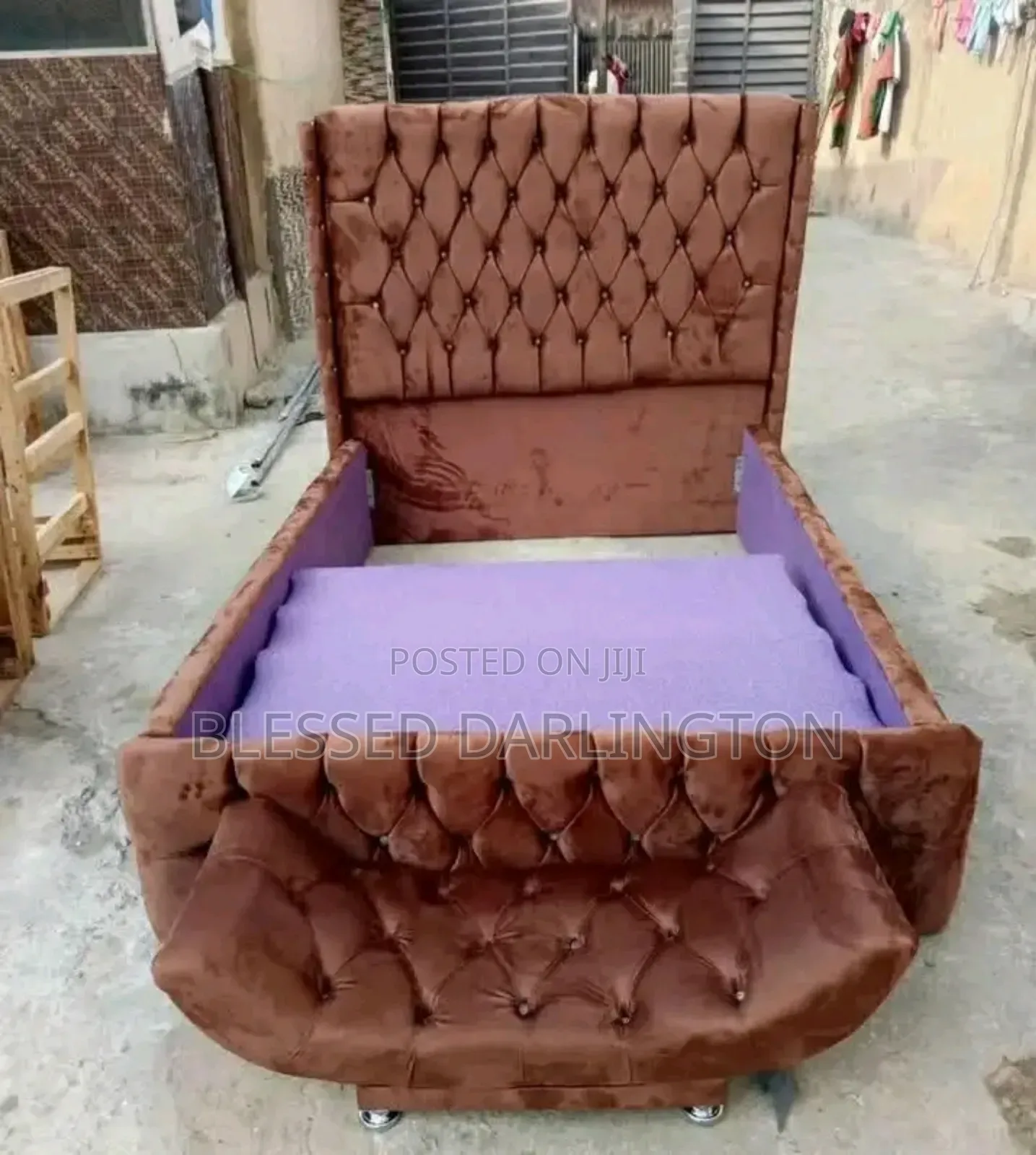 Brand New Padded Bed Frame