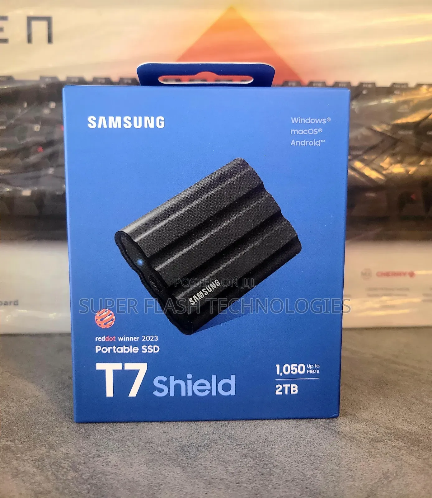Samsung T7 Shield 2tb, Portable Ssd, Up-to 1050mb/S