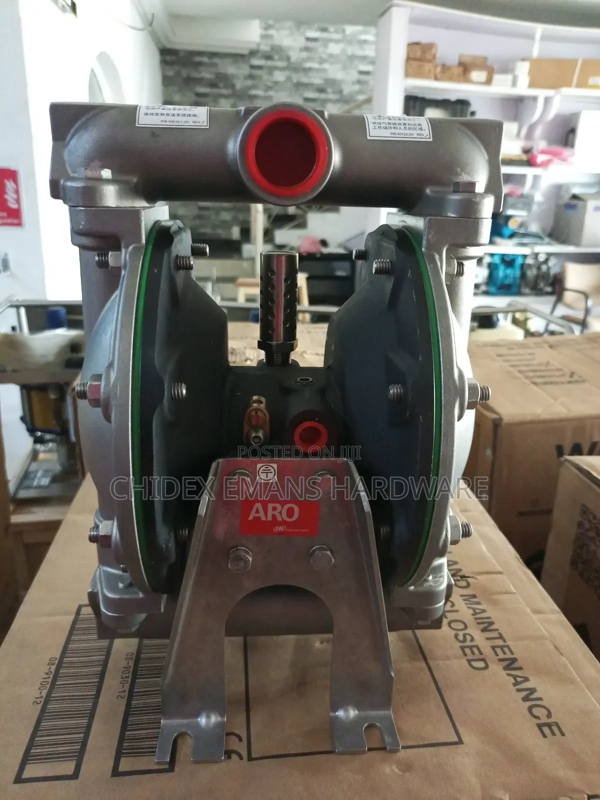 Aro 1" Aodd (Air-Operated Double Diaphragm) Pneumatic Pump.