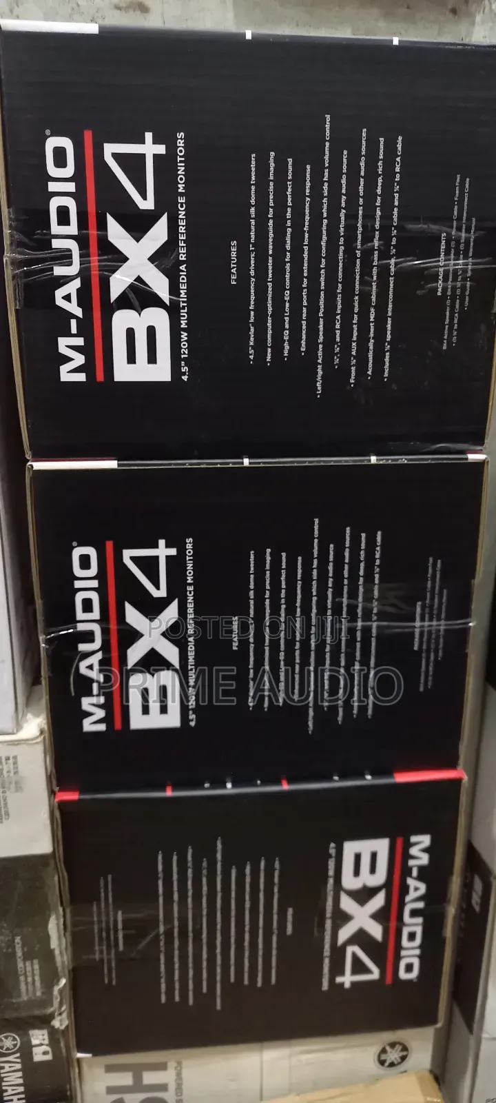 M-Audio Bx4 Studio Monitor (4.5inchs Reference Monitor)