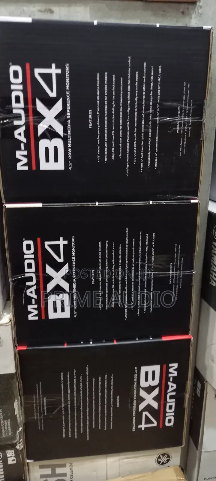 M-Audio Bx4 Studio Monitor (4.5inchs Reference Monitor)