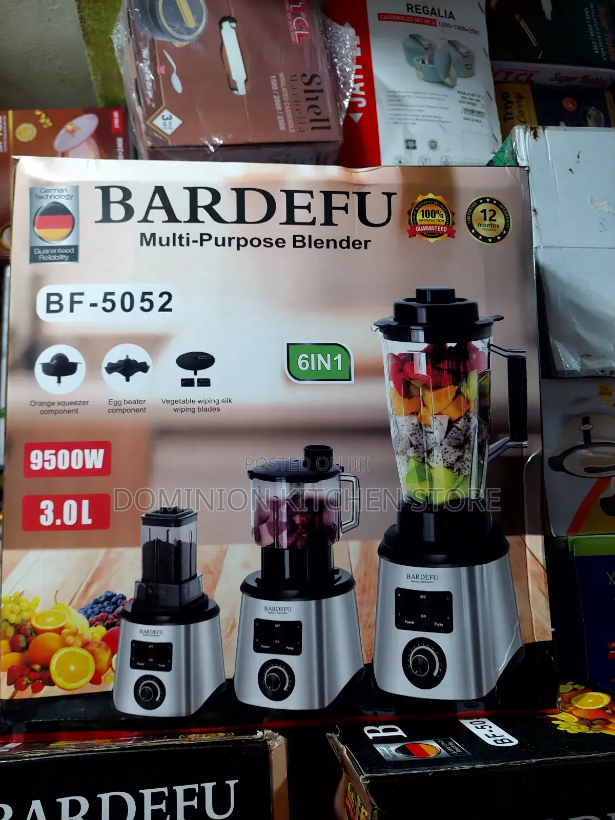 9500w Bardefu Blender (6in1 )