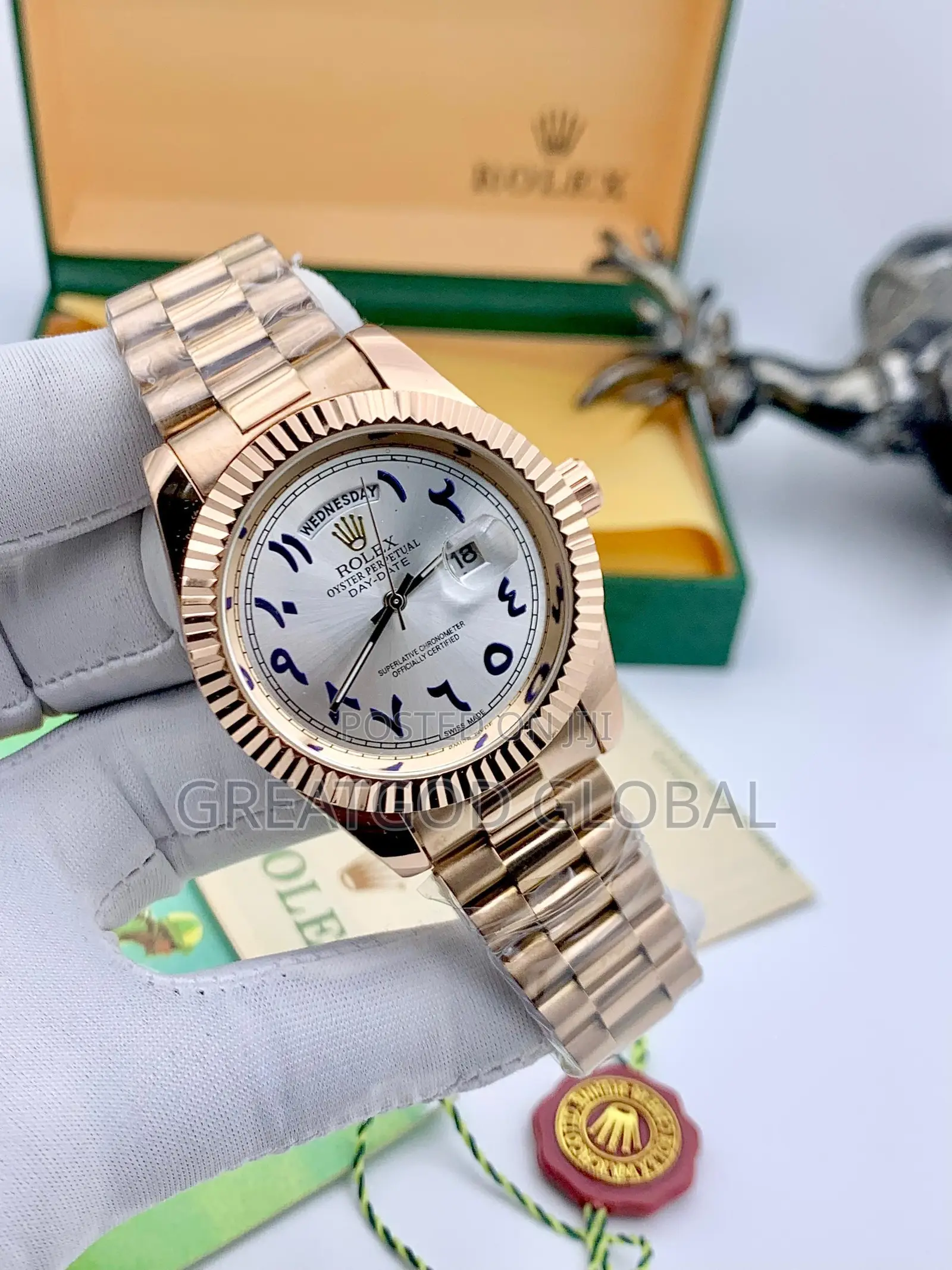 Rolex Full Day/Date Chain Watch