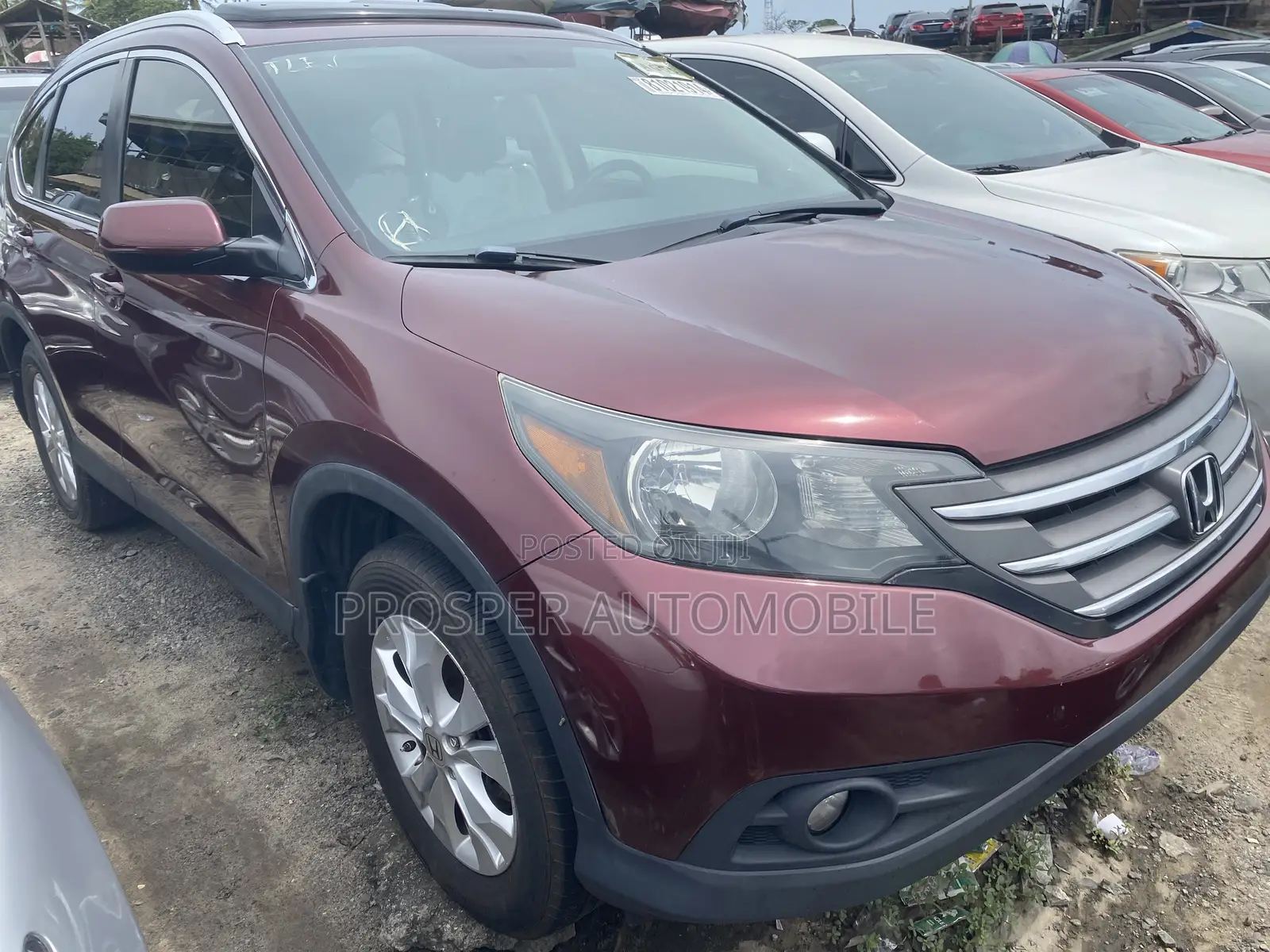 Honda CR-V EX 4dr SUV AWD (2.4L 4cyl 5A) 2013 Red
