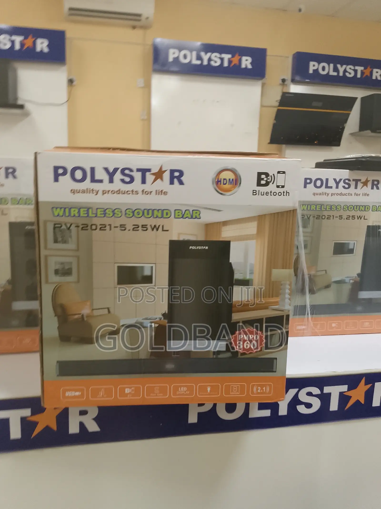 Home Theater Upgrade–Polystar Pv-2021-5.25 Wireless Soundbar
