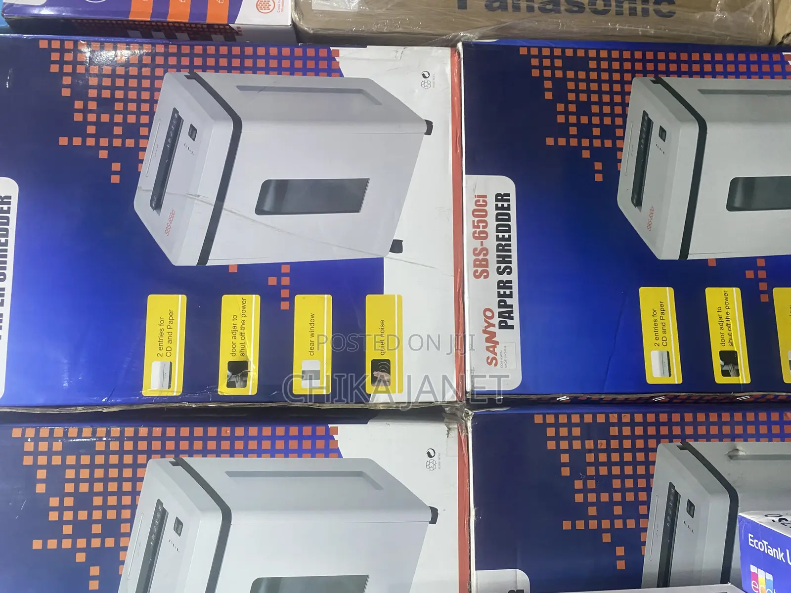 Sanyo SBS 650ci Paper Shredder