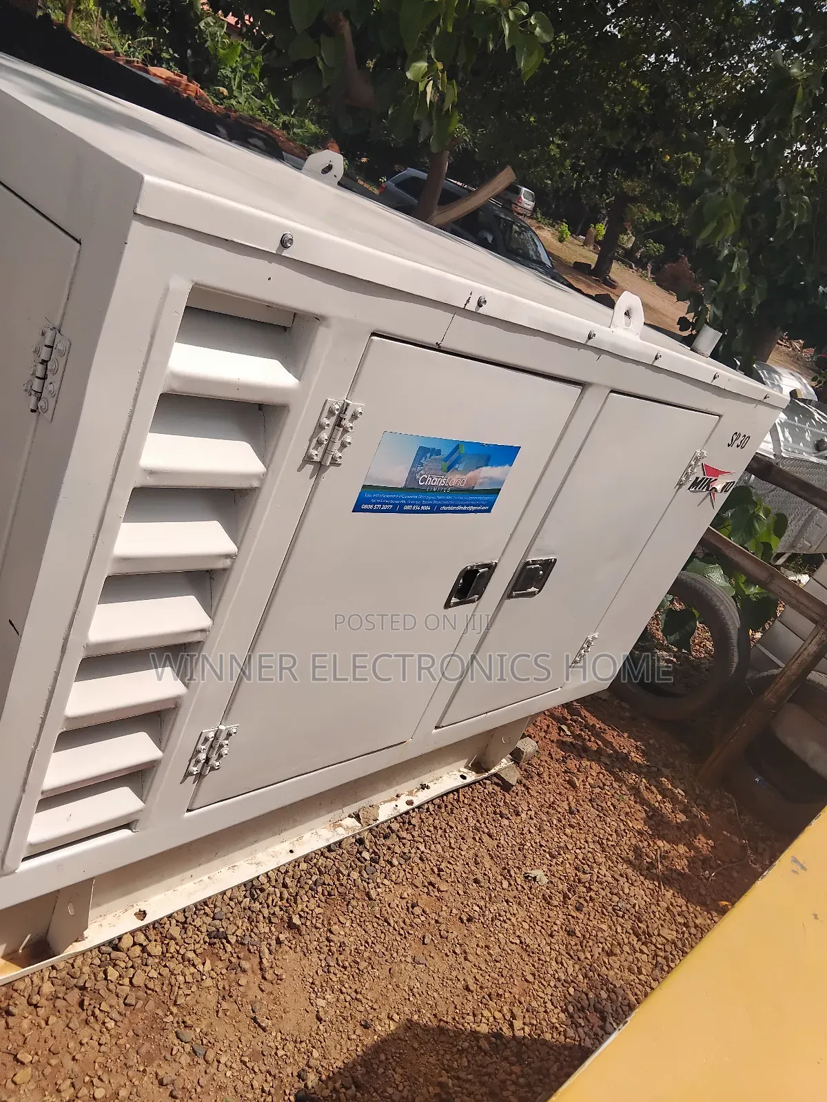 30kva Mikano Soundproof Generator 100% Copper Coil Used