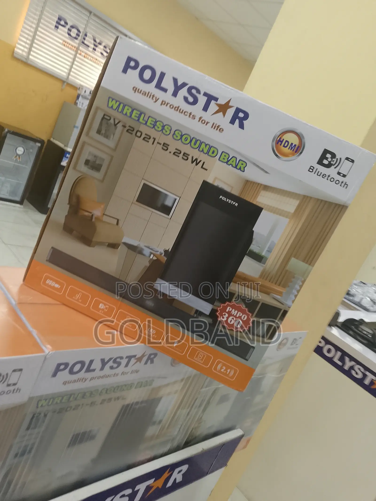 Feel Every Beat – Polystar Pv-2021-5.25wl Soundbar