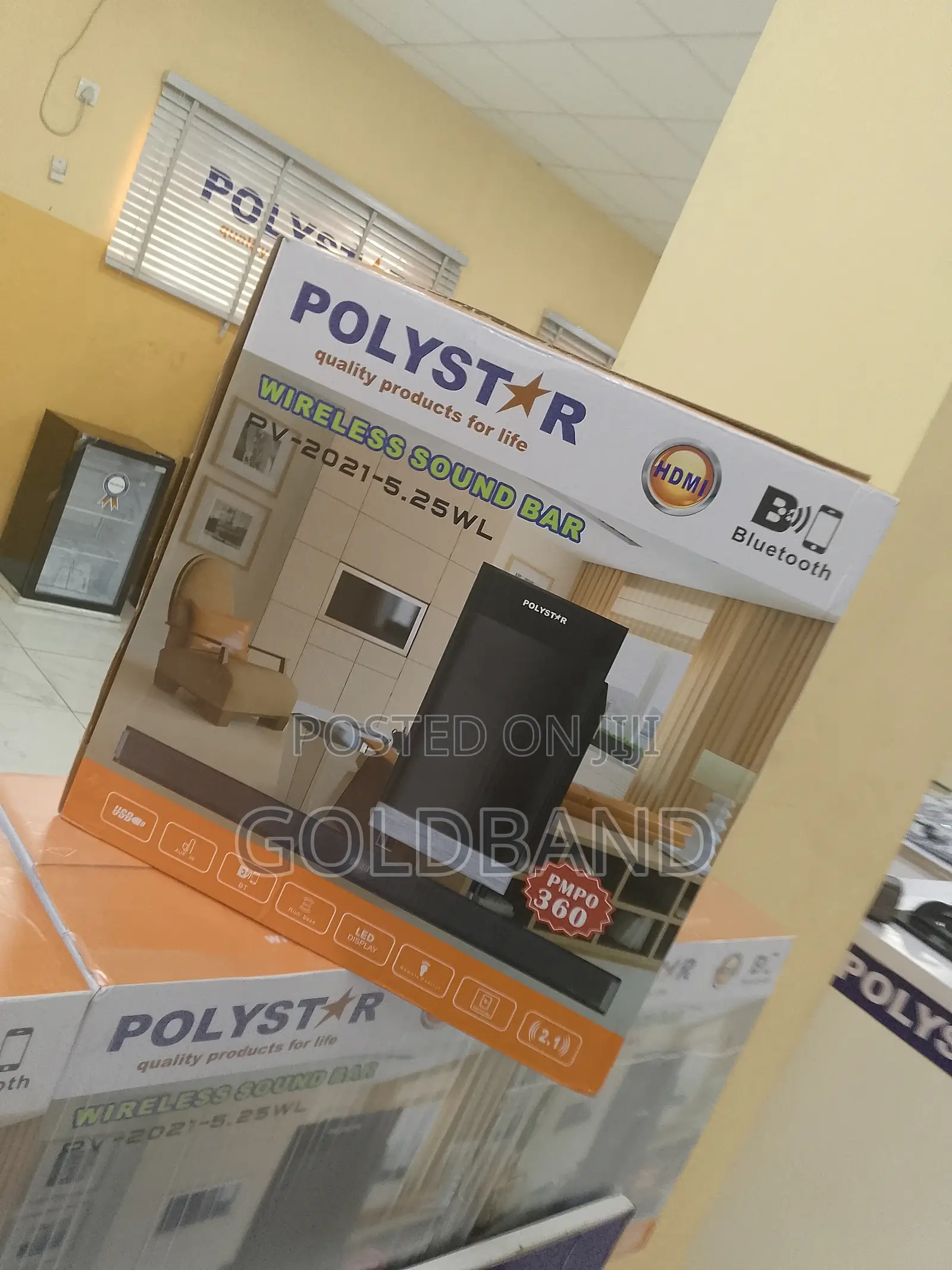 Crisp Treble Deep Bass – Polystar Pv-2021 Wireless Audio