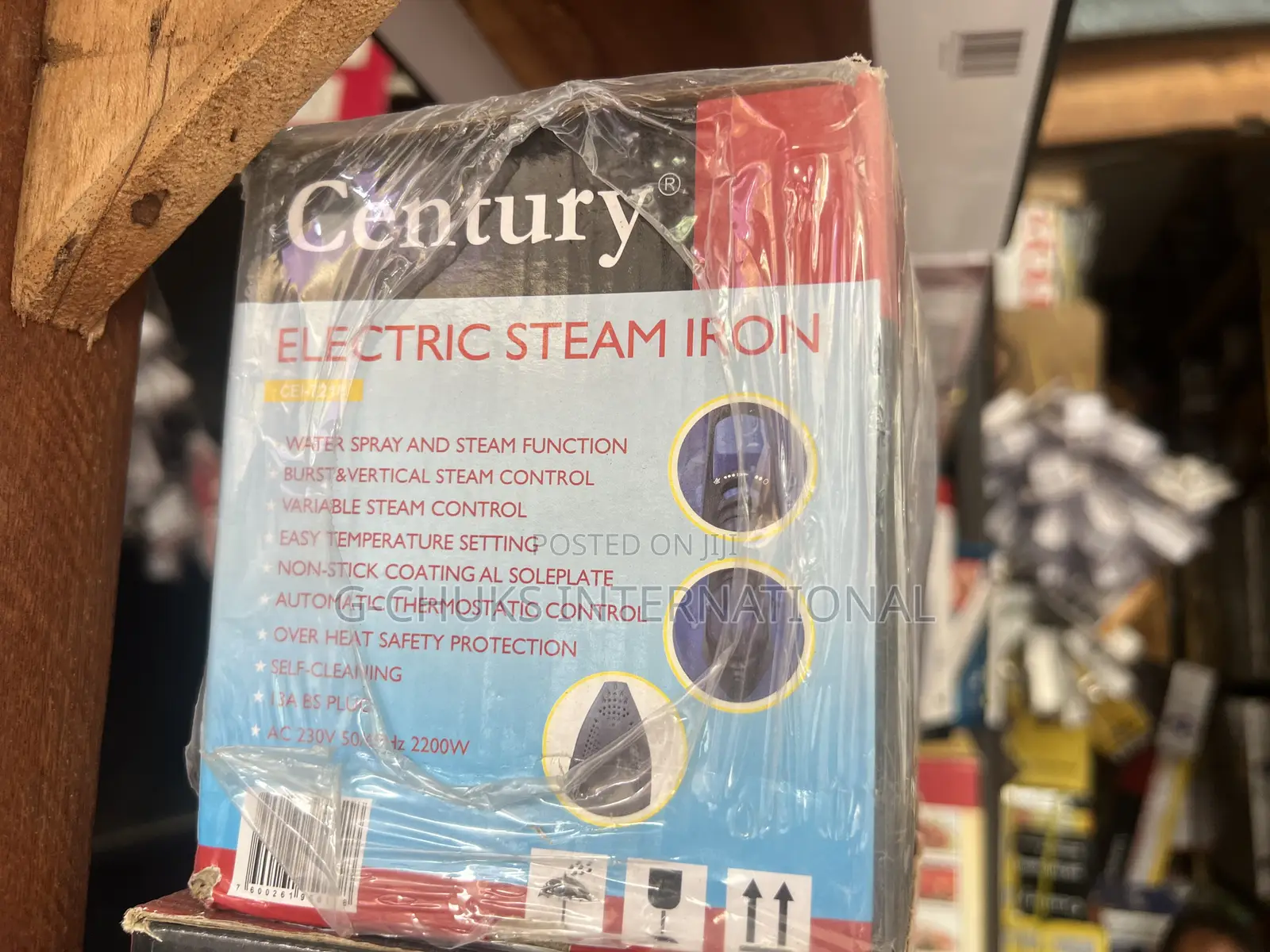 Century Steam Iron Cei-7210-M