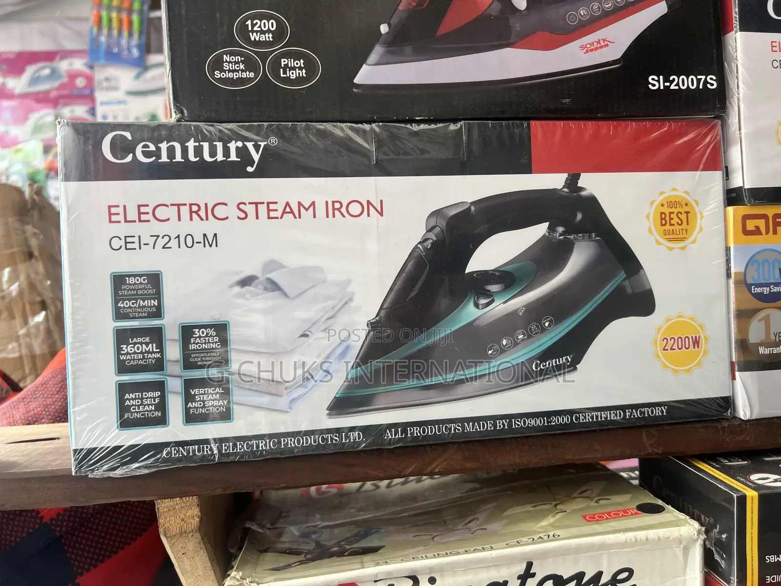 Century Electric Spray Steam Iron