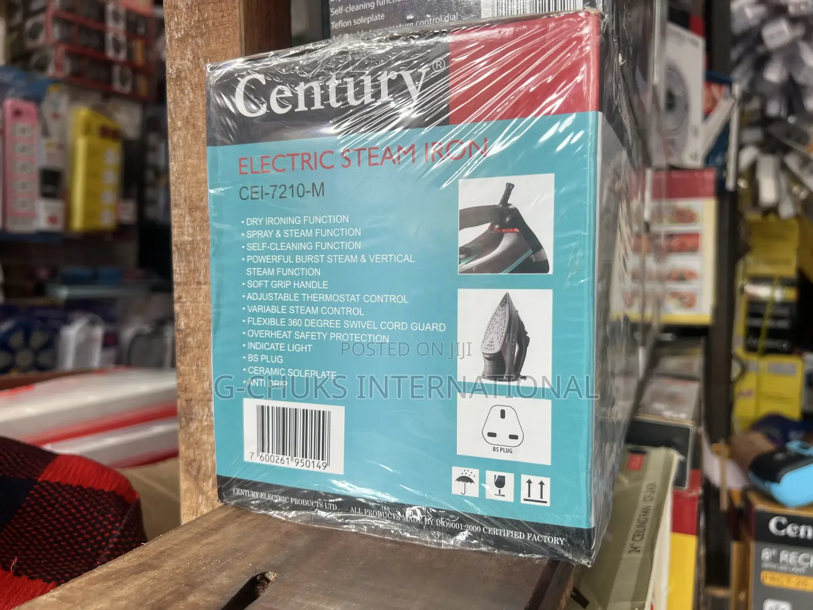 Century Electric Spray Steam Iron