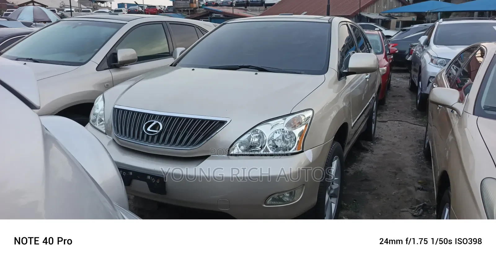 Lexus RX 2006 Gold