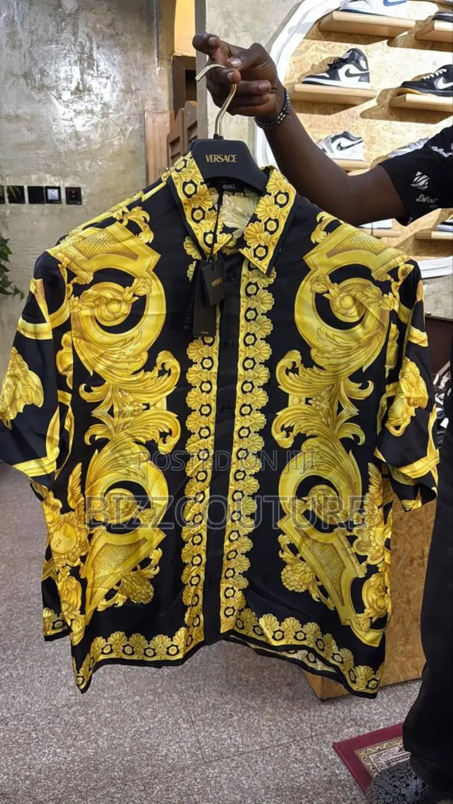 Original Versace Shirts Available in Store