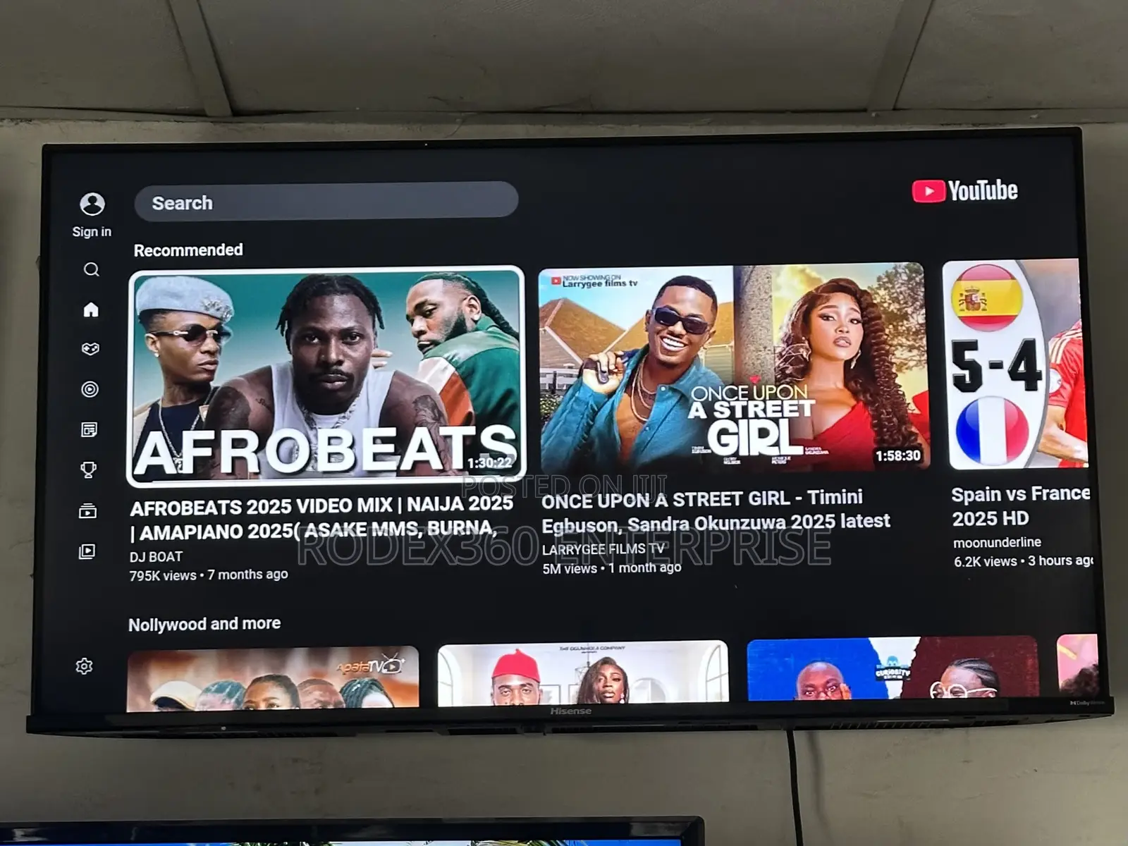 40 Inch Uk Used Hisense Qled Smart Tv For Sale