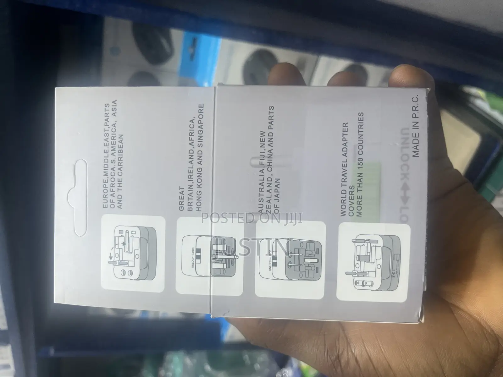 Universal Travel Adaptor With Usb Ports